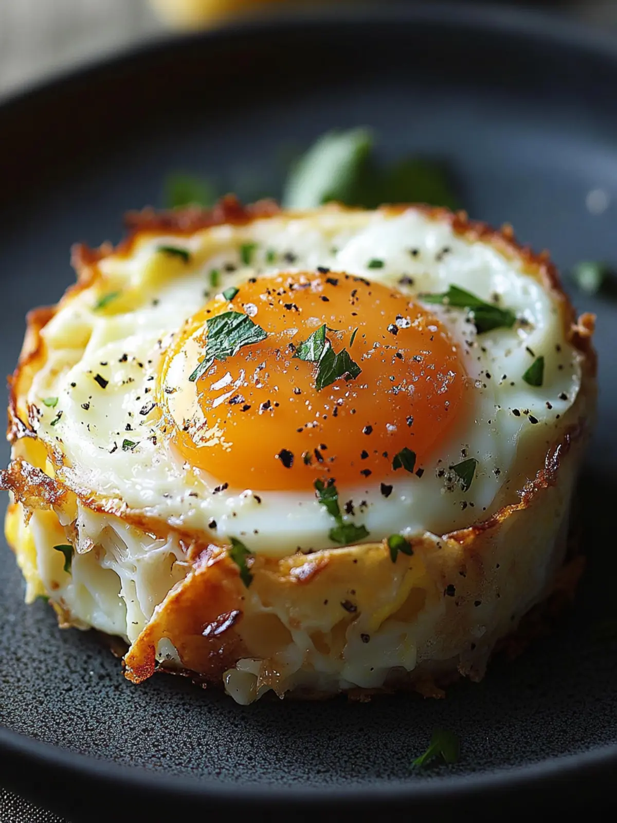 Baked Eggs Napoleon