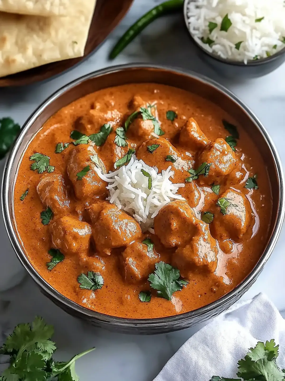 Butter Chicken with Coconut Milk