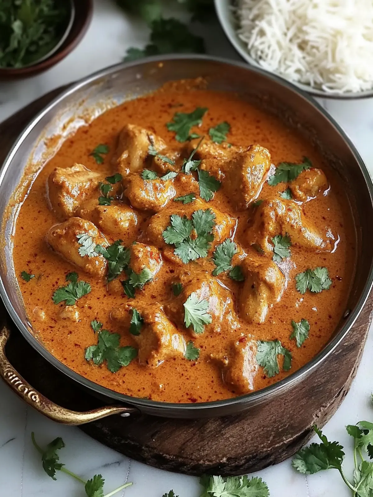 Butter Chicken with Coconut Milk