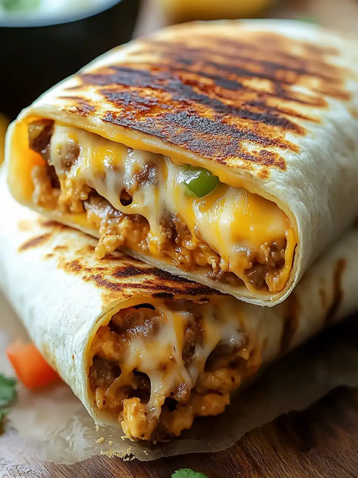 Easy Grilled Cheese Burrito: A Melt-in-Your-Mouth Delight 5 Easy Grilled Cheese Burrito