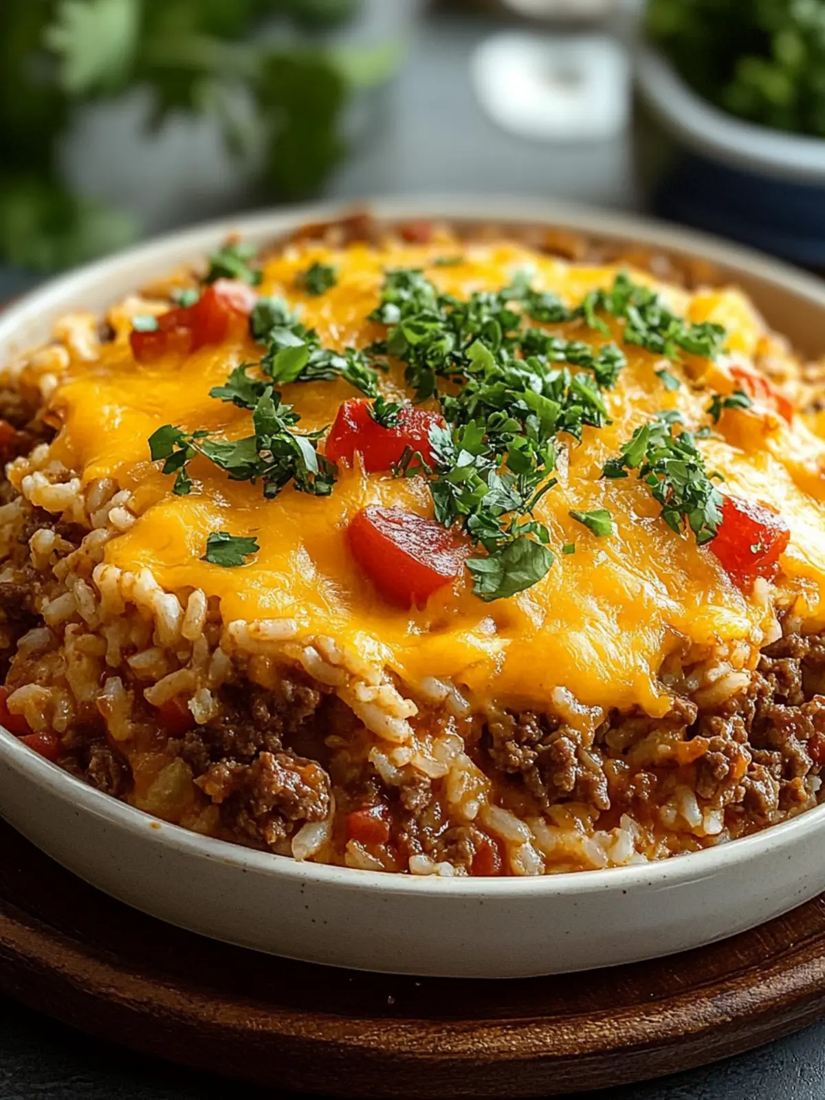 Cheesy Beef and Rice Casserole Delight for Cozy Family Nights 4 Cheesy Beef and Rice Casserole Delight