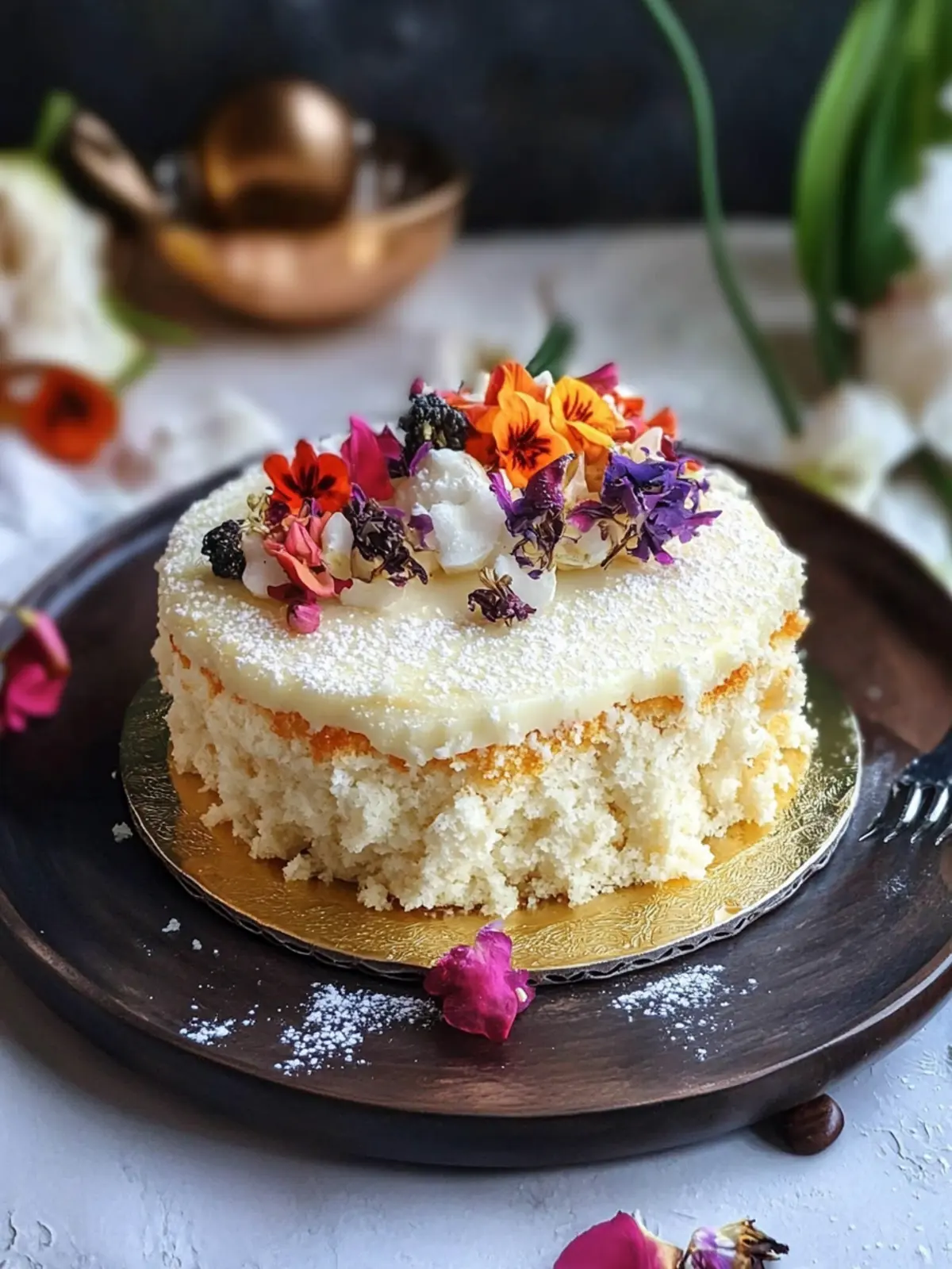 Coconut Kalakand Cake with Strawberries: A Sweet Twist 5 Coconut Kalakand Cake