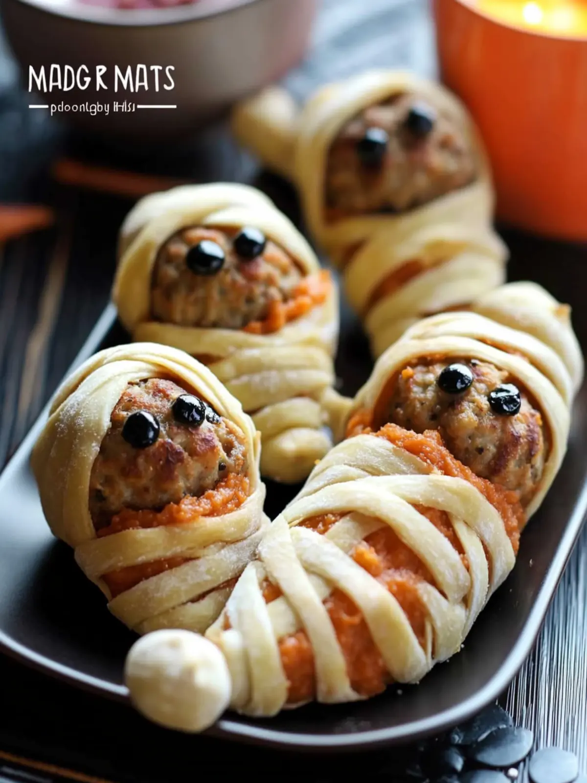 Meatball Mummies