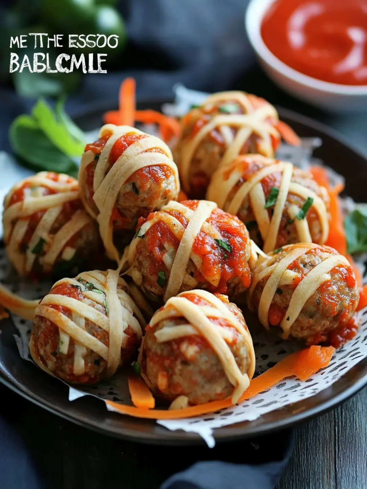Meatball Mummies