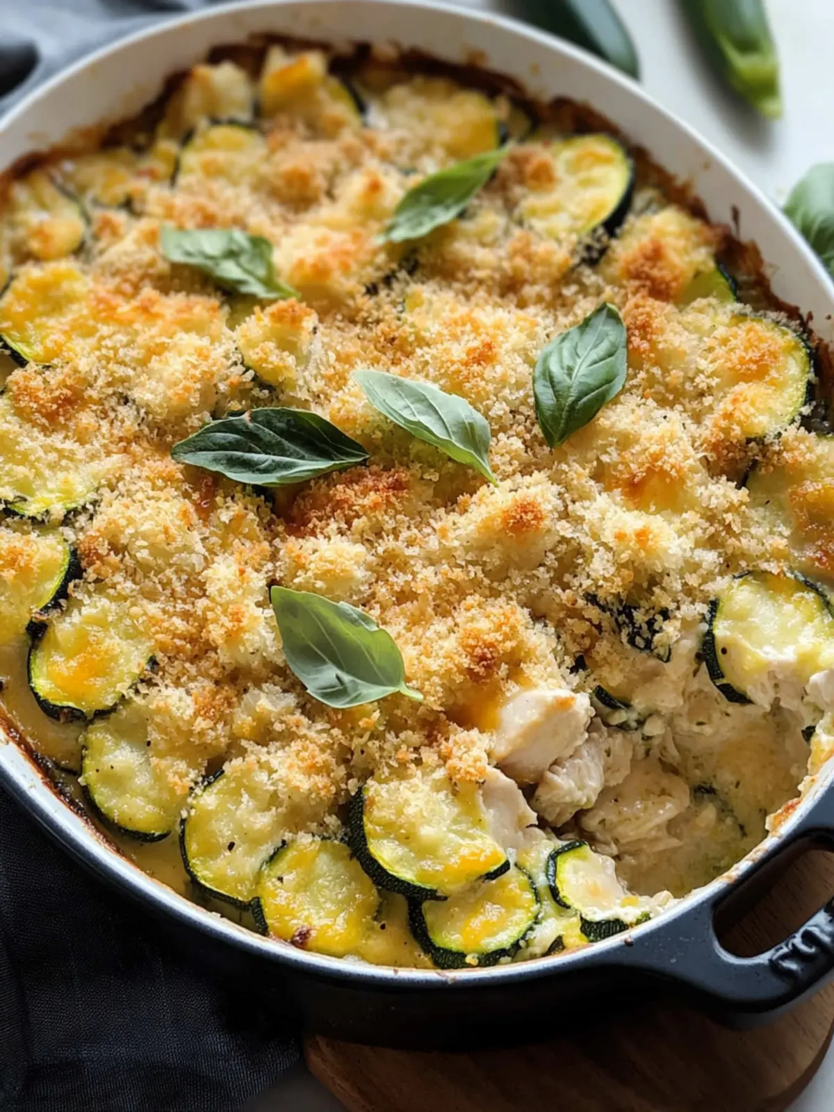 Chicken Zucchini Casserole