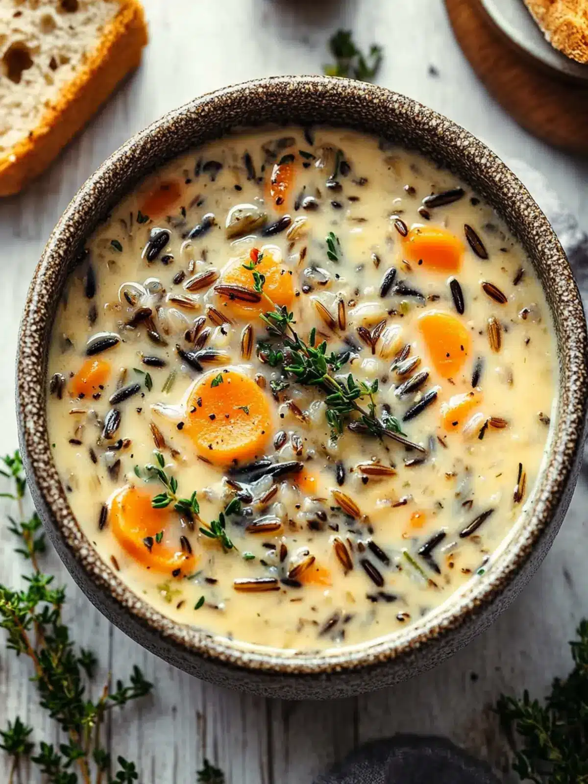 Autumn Wild Rice Soup