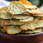 Zucchini Parmesan Crisps