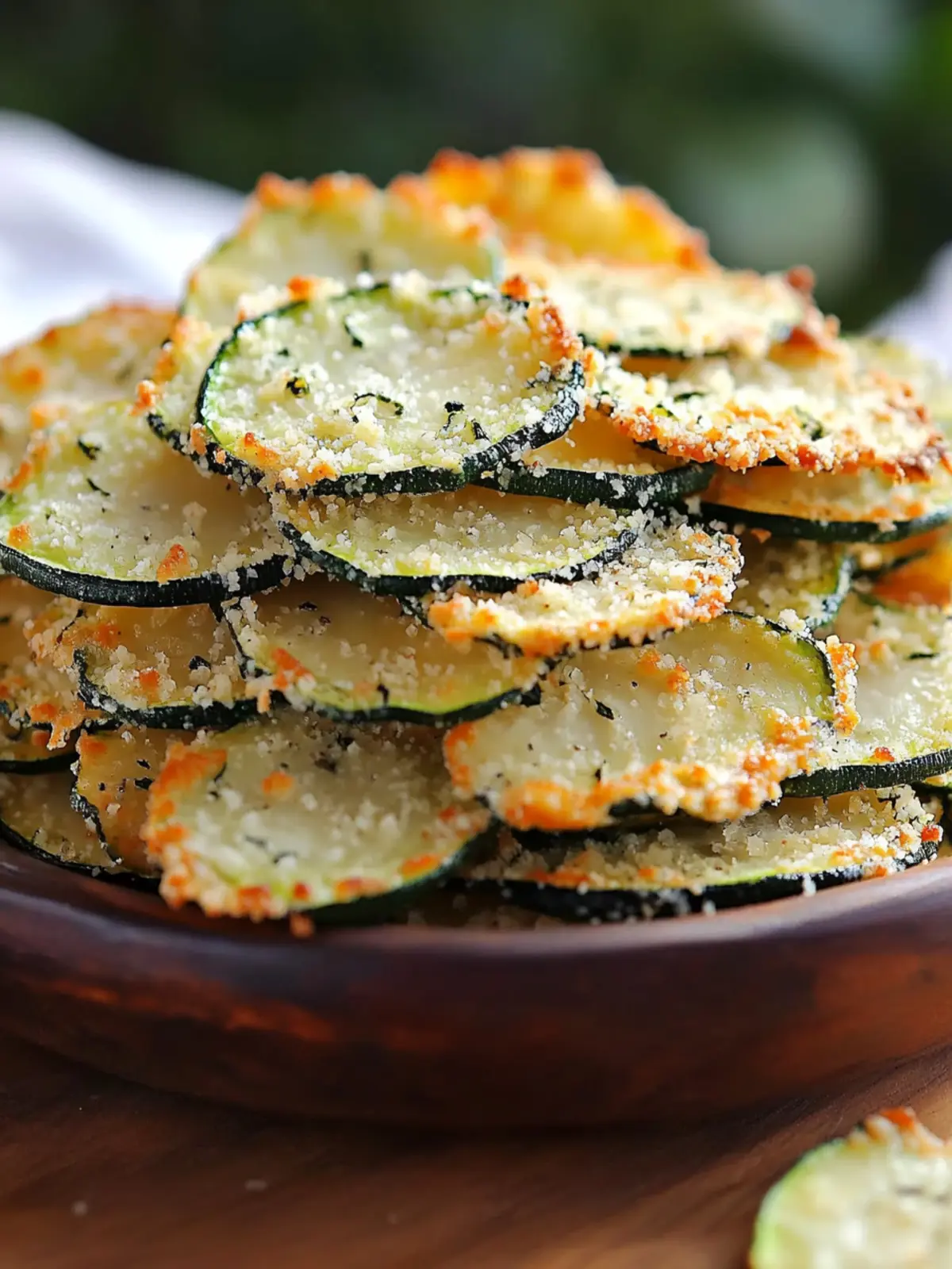 Crispy Zucchini Parmesan Crisps Your New Favorite Snack 5 Zucchini Parmesan Crisps