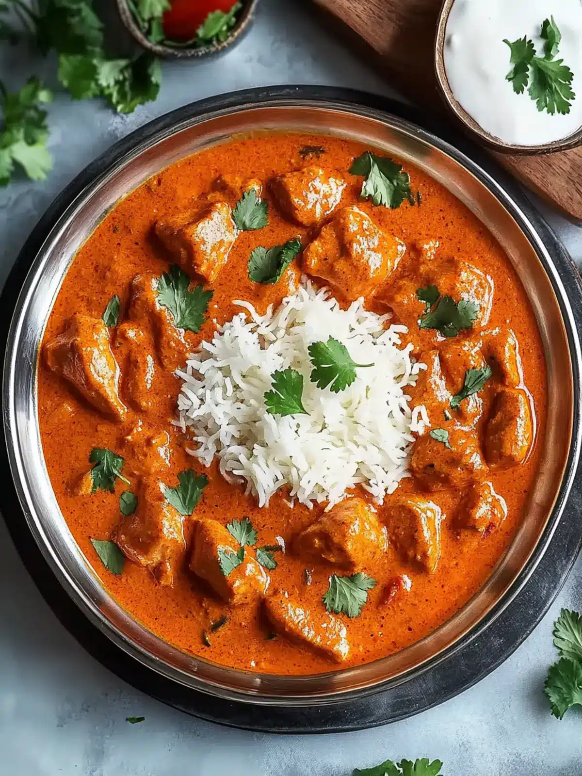 Butter Chicken with Coconut Milk