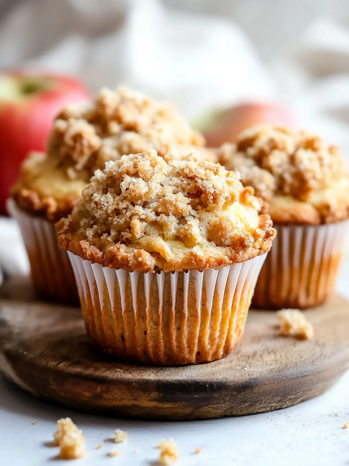Easy Apple Crumble Muffins – Your New Fall Breakfast Favorite 4 Easy Apple Crumble Muffins