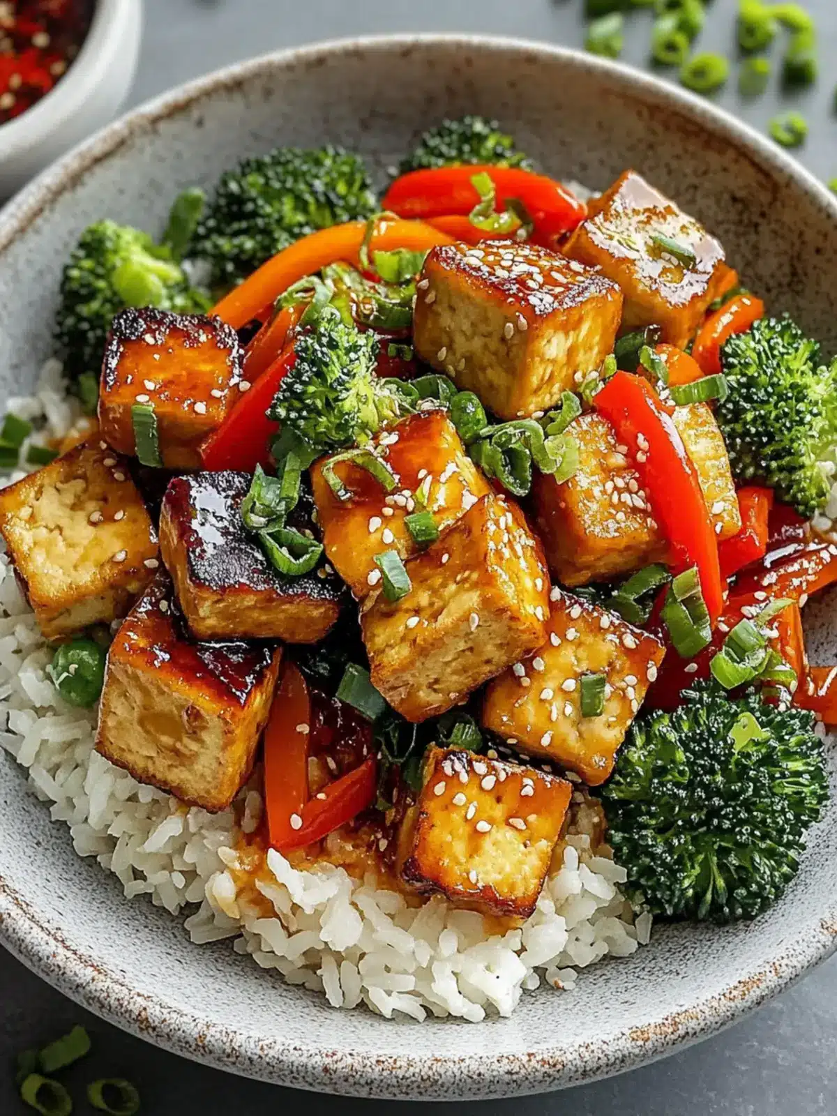 Quick Veggie Stir-Fry with Tofu and Rice for Busy Nights 5 Quick Veggie Stir-Fry with Tofu and Rice