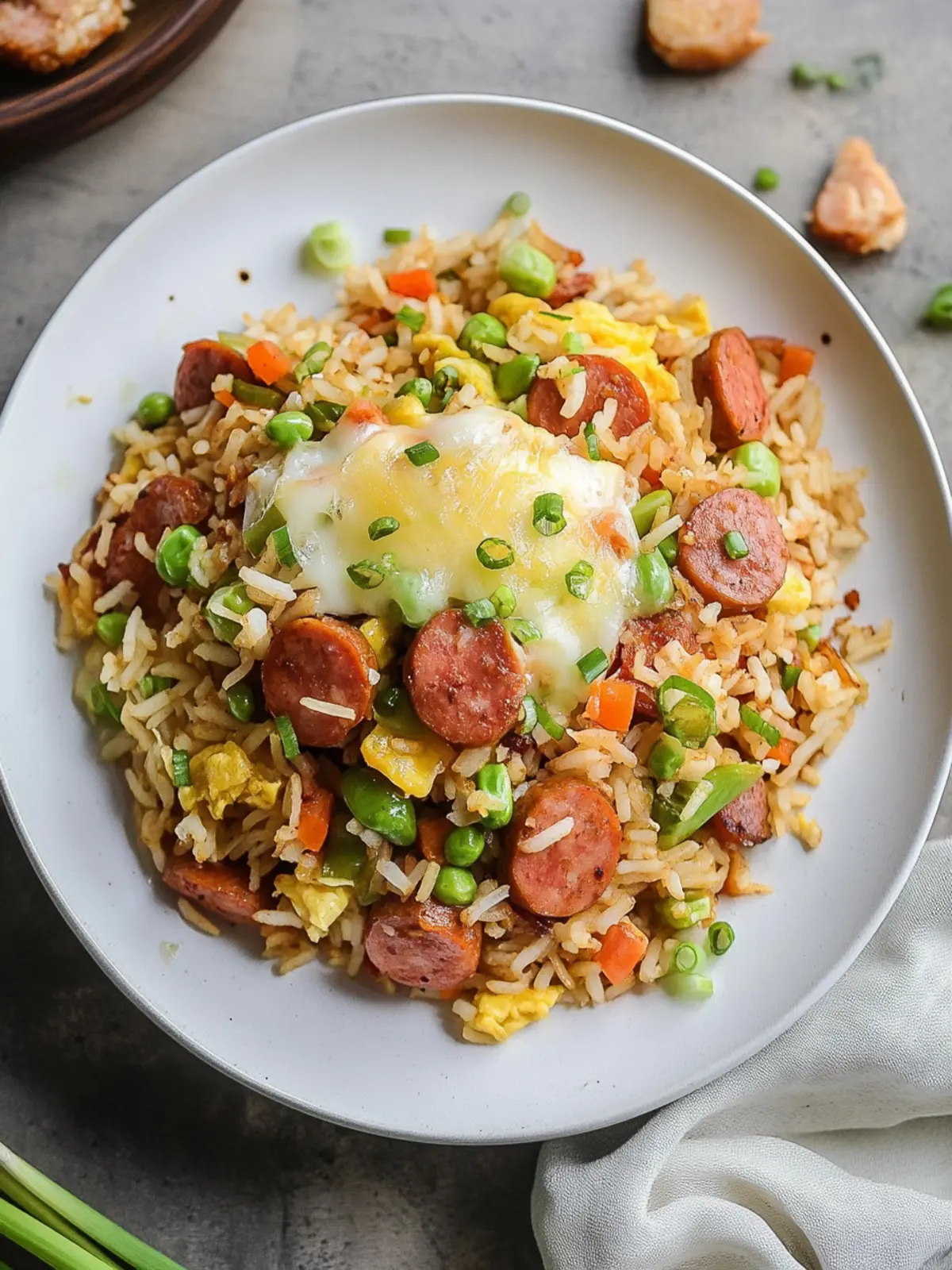 Kielbasa Fried Rice: Quick Dinner Your Family Will Love 4 Kielbasa Fried Rice