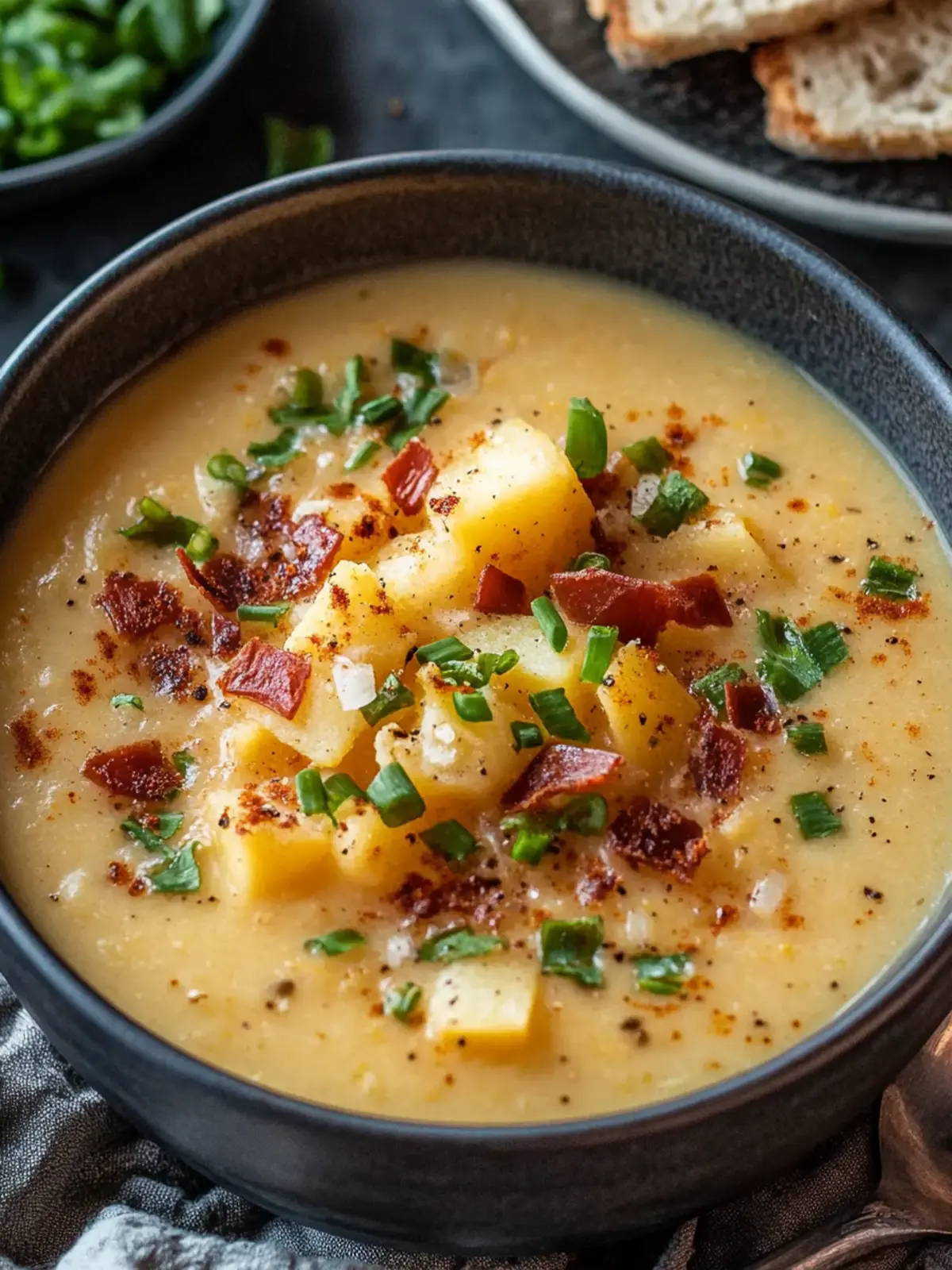 Cozy Loaded Baked Potato Soup to Warm Your Heart and Soul 2 Loaded Baked Potato Soup
