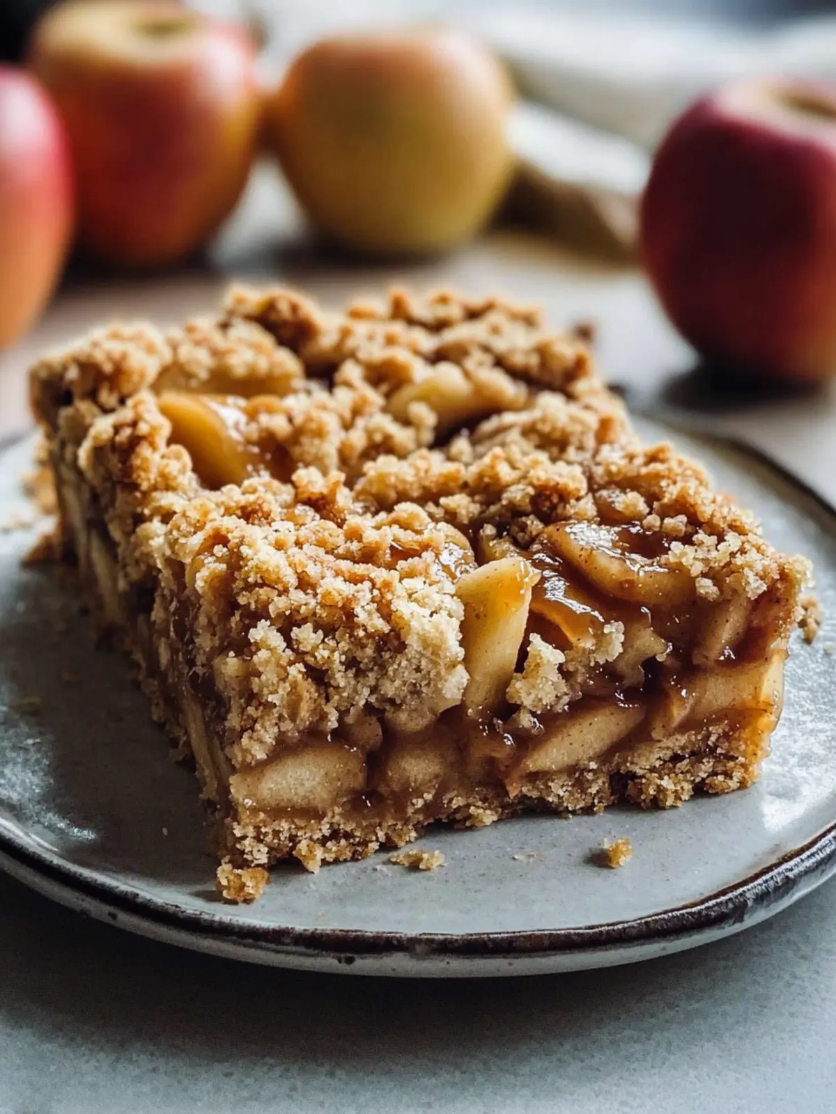 Salted Caramel Apple Crumble Bars: Your Perfect Fall Dessert 3 Salted Caramel Apple Crumble Bars