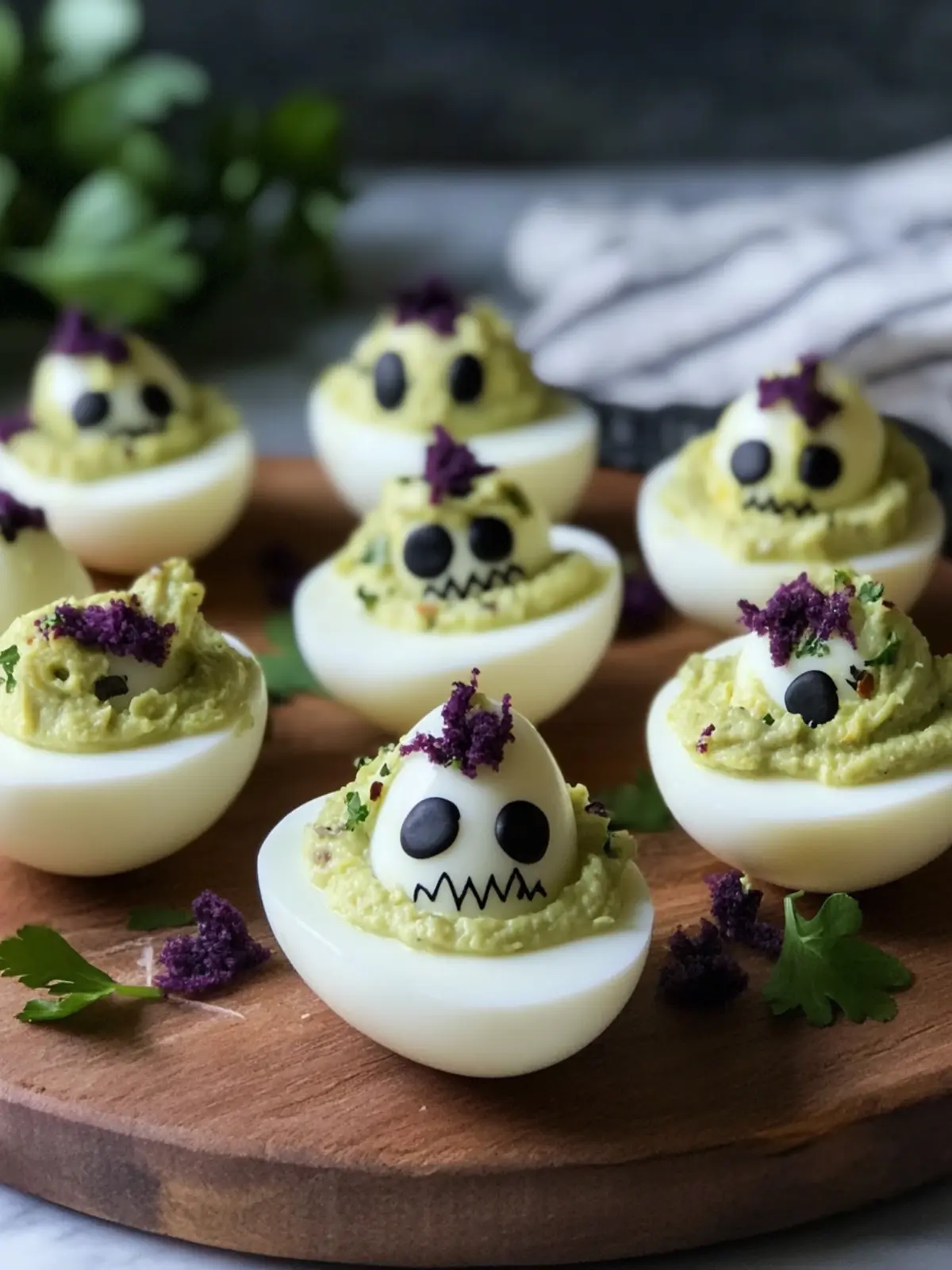 Creepy Deviled Eggs: Spook Up Your Halloween Feast 2 Creepy Deviled Eggs