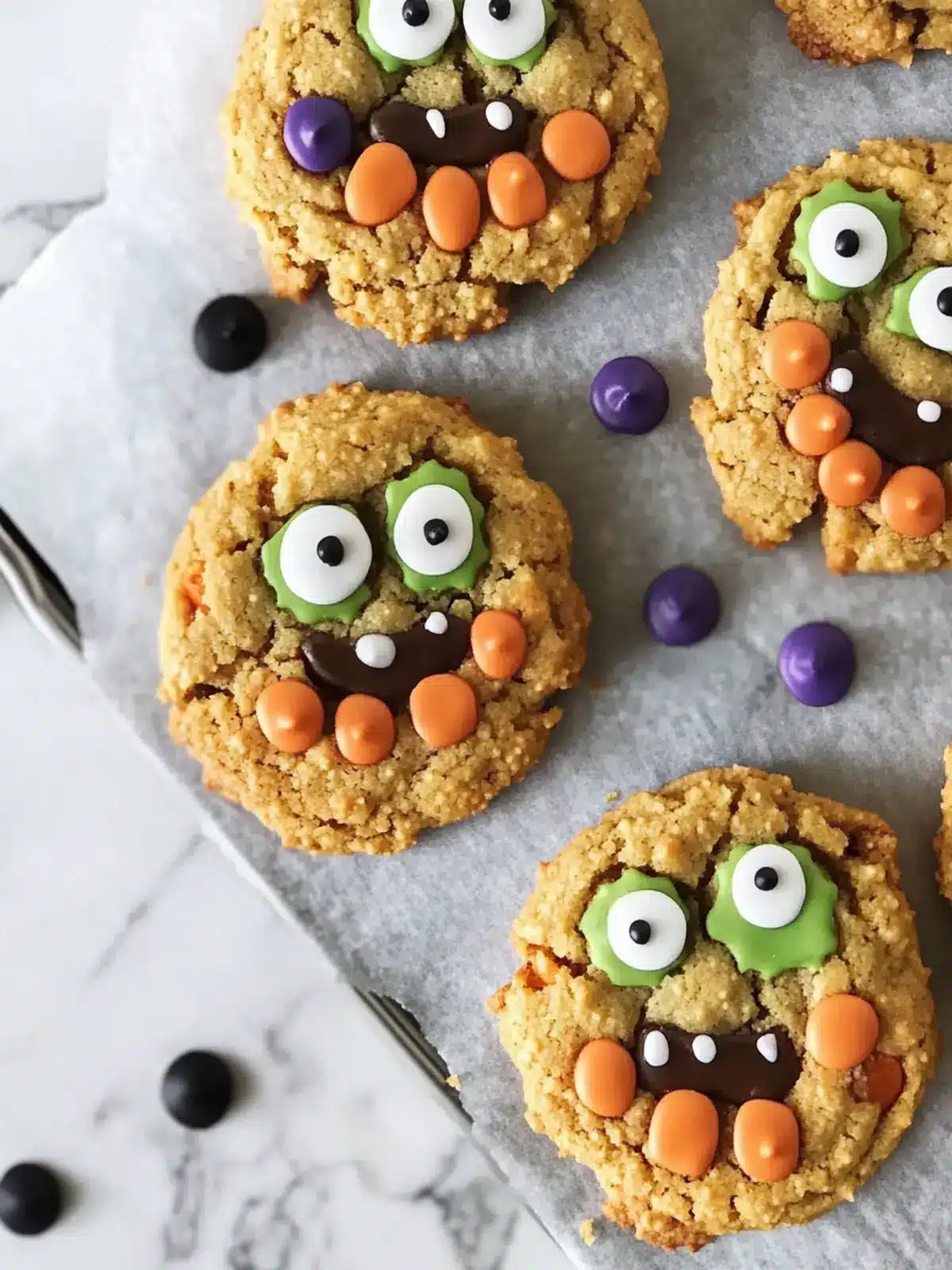 Chewy Halloween Monster Cookies That Kids Will Adore 5 Chewy Halloween Monster Cookies