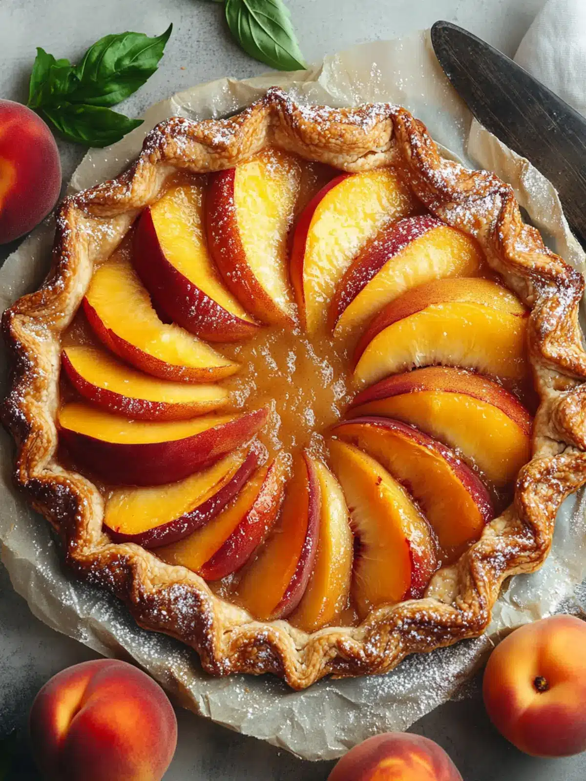 Peach Galette Recipe
