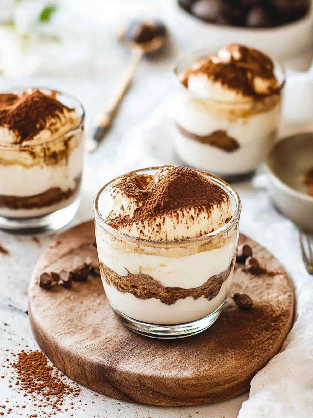 Delicious Tiramisu Cups: Easy No-Bake Dessert Delight 2 Tiramisu Cups