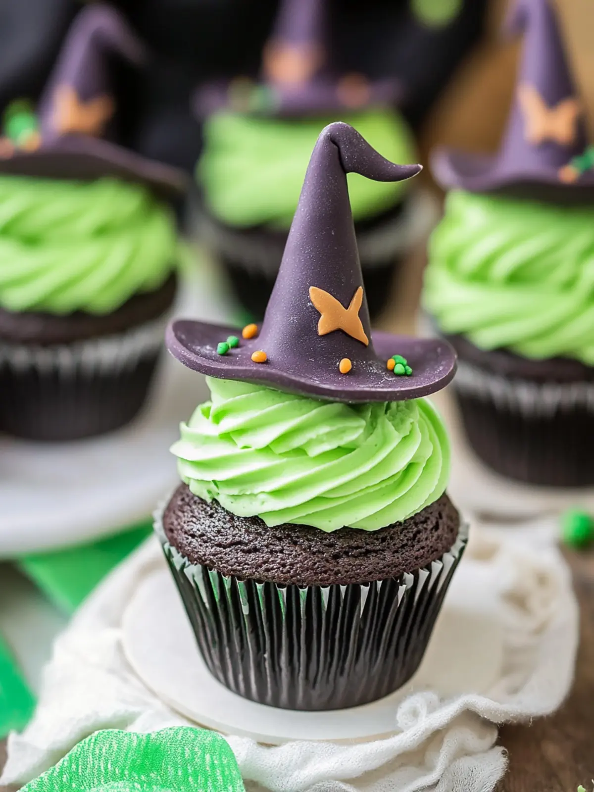 Wicked Witch Cupcakes: Fun and Easy Spooktacular Treats 2 Wicked Witch Cupcakes