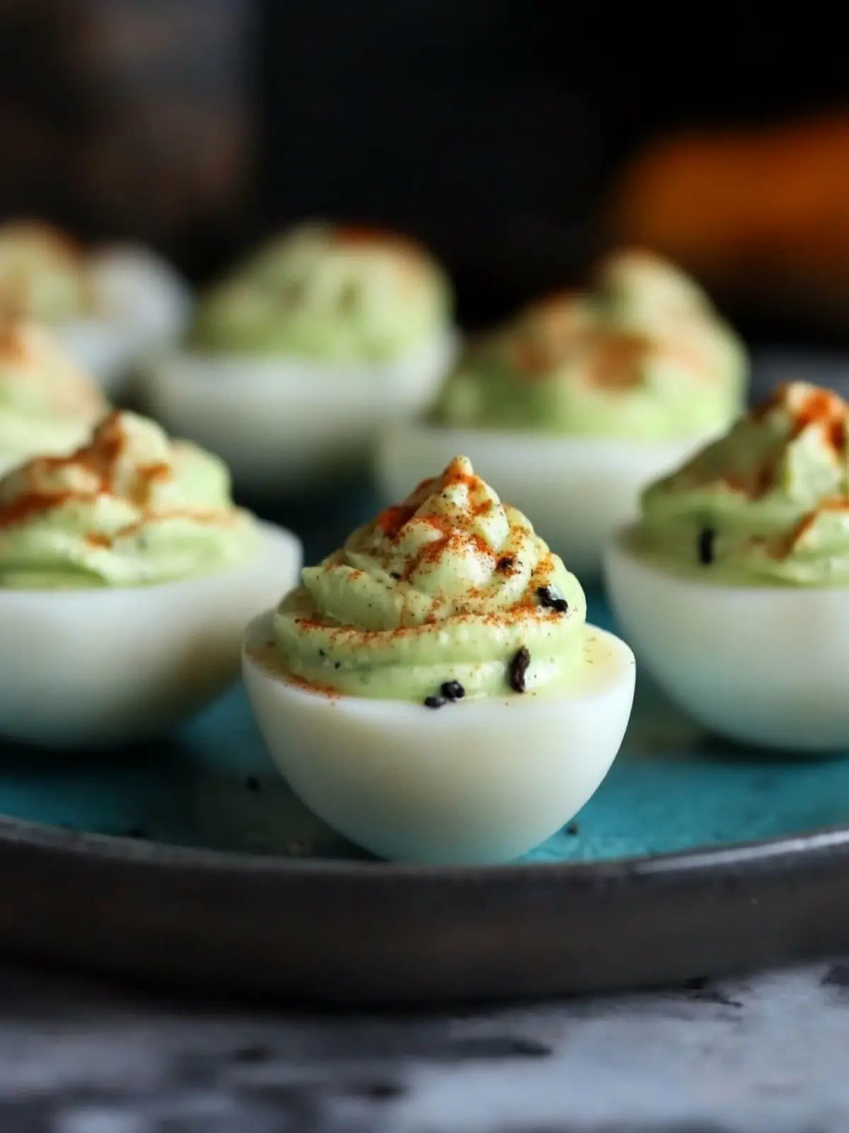 Spooky Halloween Deviled Eggs That Wow Your Guests 3 Halloween Deviled Eggs