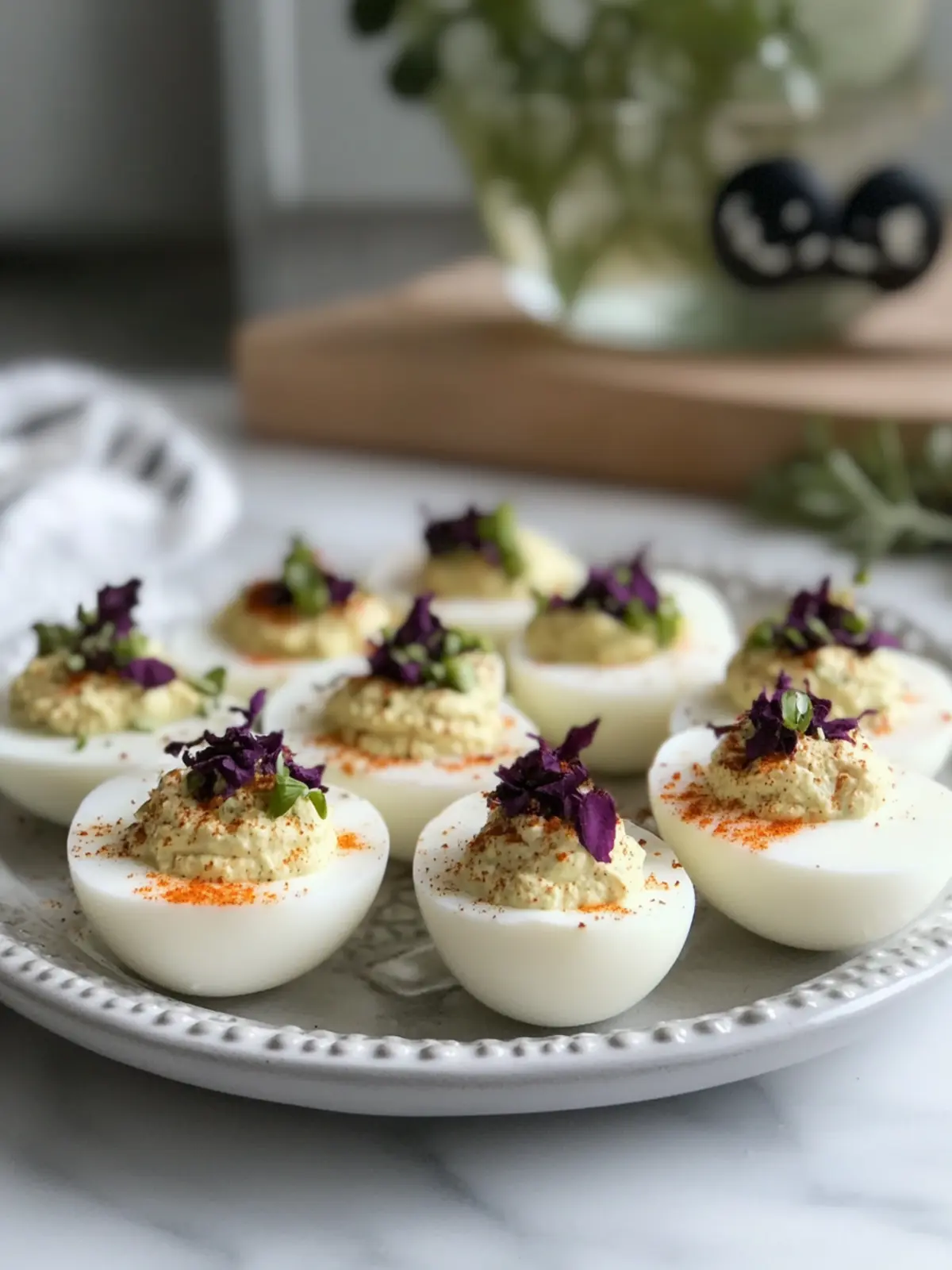 Creepy Deviled Eggs: Spook Up Your Halloween Feast 4 Creepy Deviled Eggs