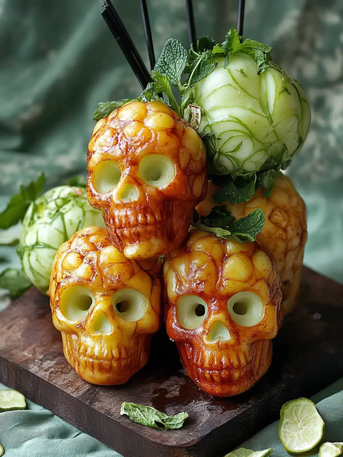 Potato Skulls Steal the Show: Spooky Snack for Halloween 4 Potato Skulls Steal