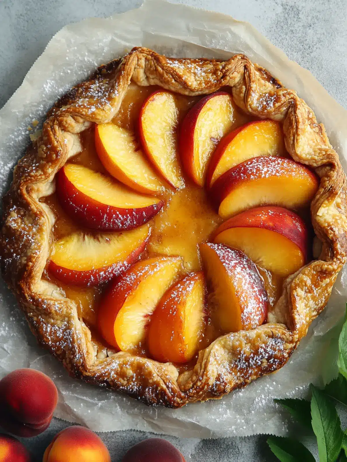 Peach Galette Recipe