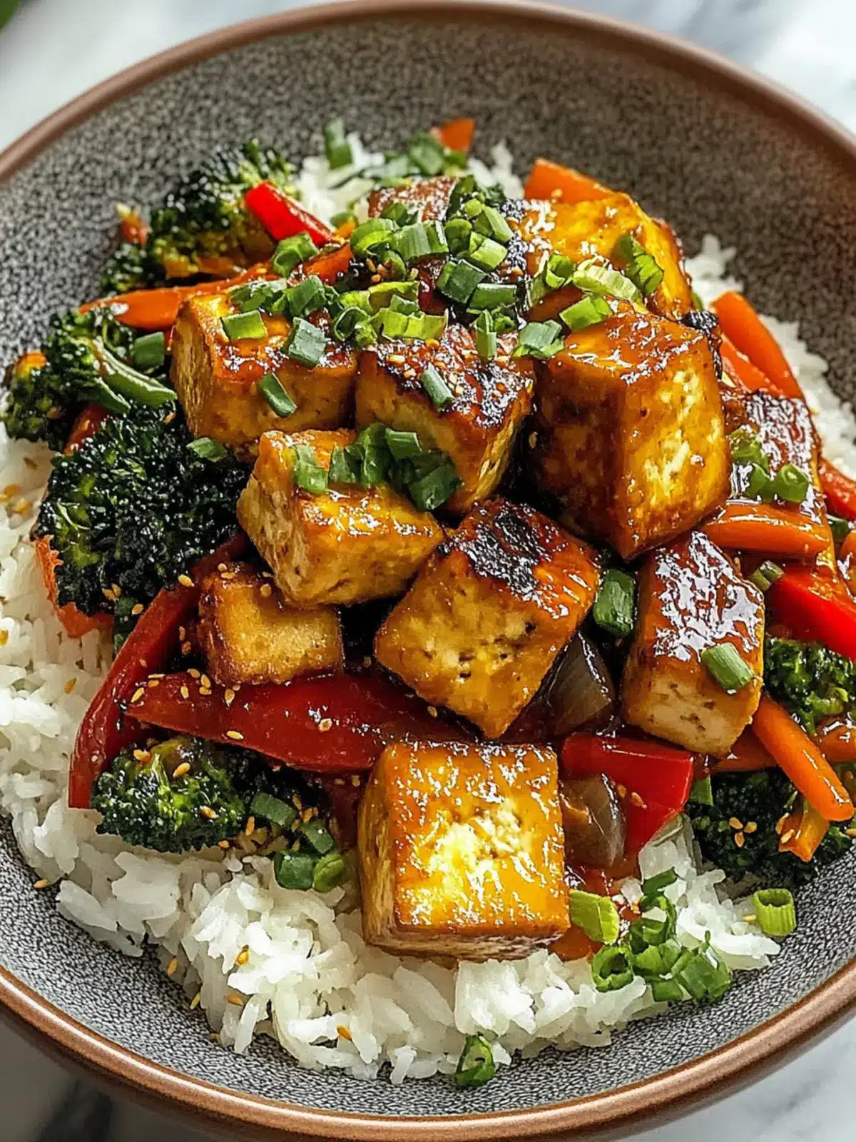 Quick Veggie Stir-Fry with Tofu and Rice for Busy Nights 4 Quick Veggie Stir-Fry with Tofu and Rice
