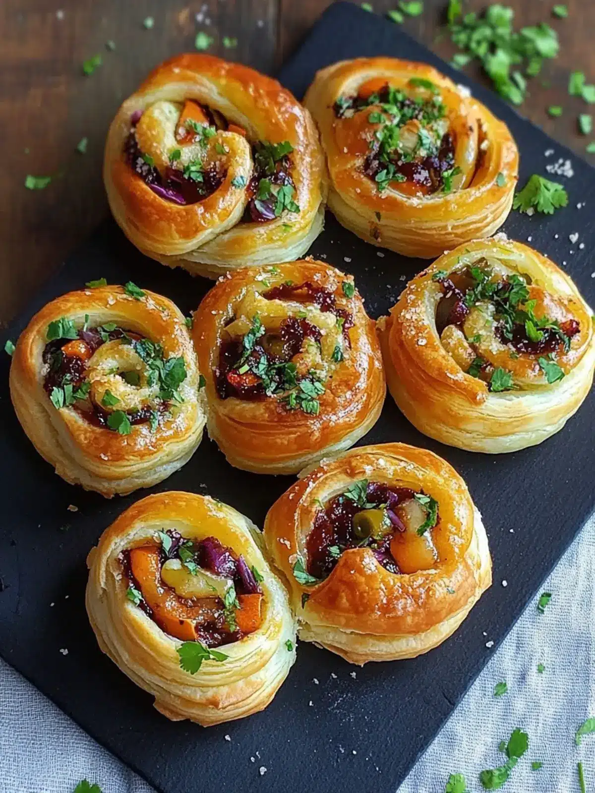 Dabeli Puff Pastry Swirl: A Flavorful Twist on Appetizers 5 Dabeli Puff Pastry Swirl
