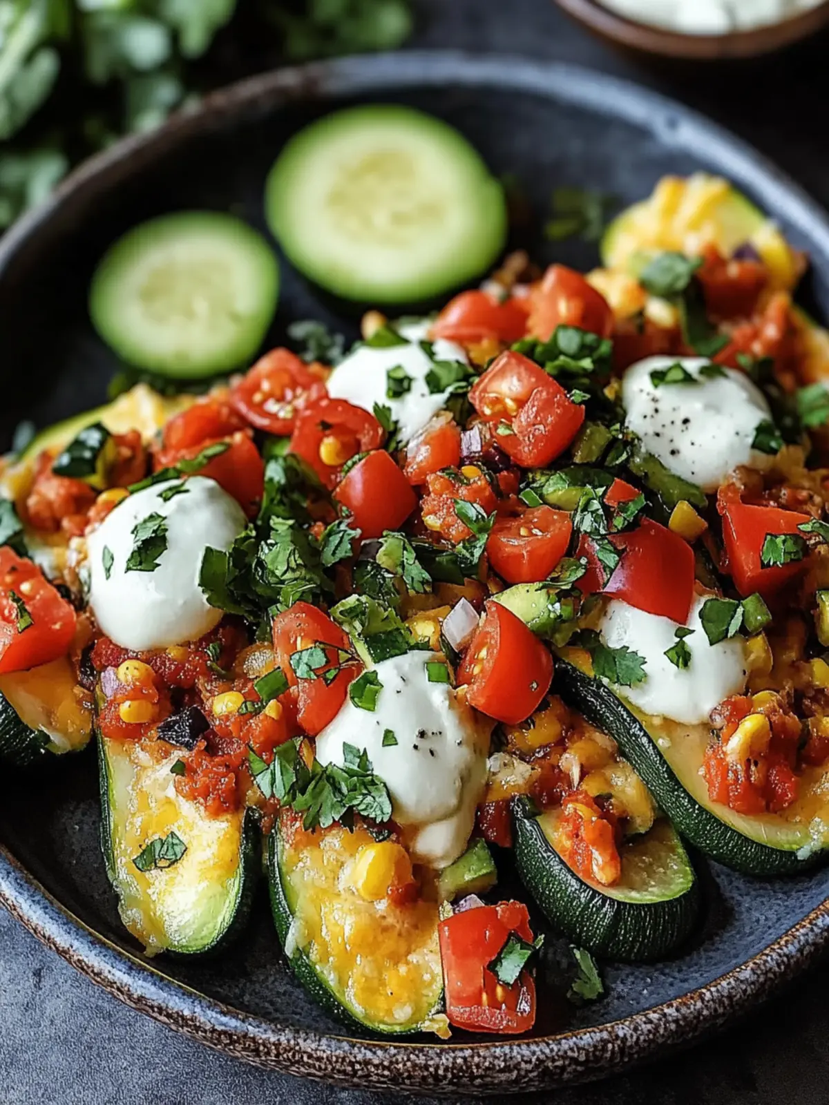 Zucchini Nachos Supreme: Guilt-Free Crunchy Delight 5 Zucchini Nachos Supreme