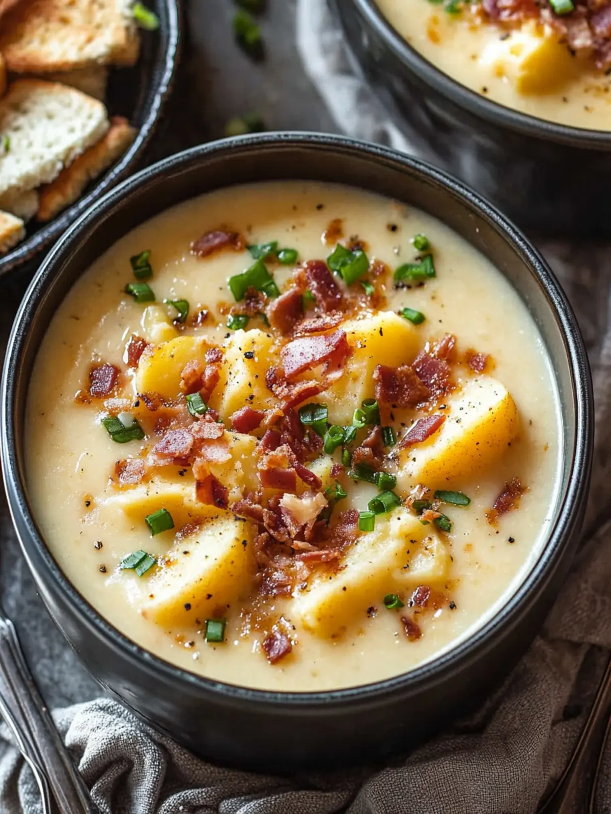 Cozy Loaded Baked Potato Soup to Warm Your Heart and Soul 5 Loaded Baked Potato Soup
