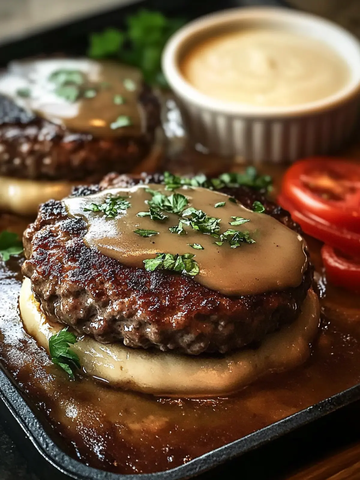 Hamburger Steak Bake