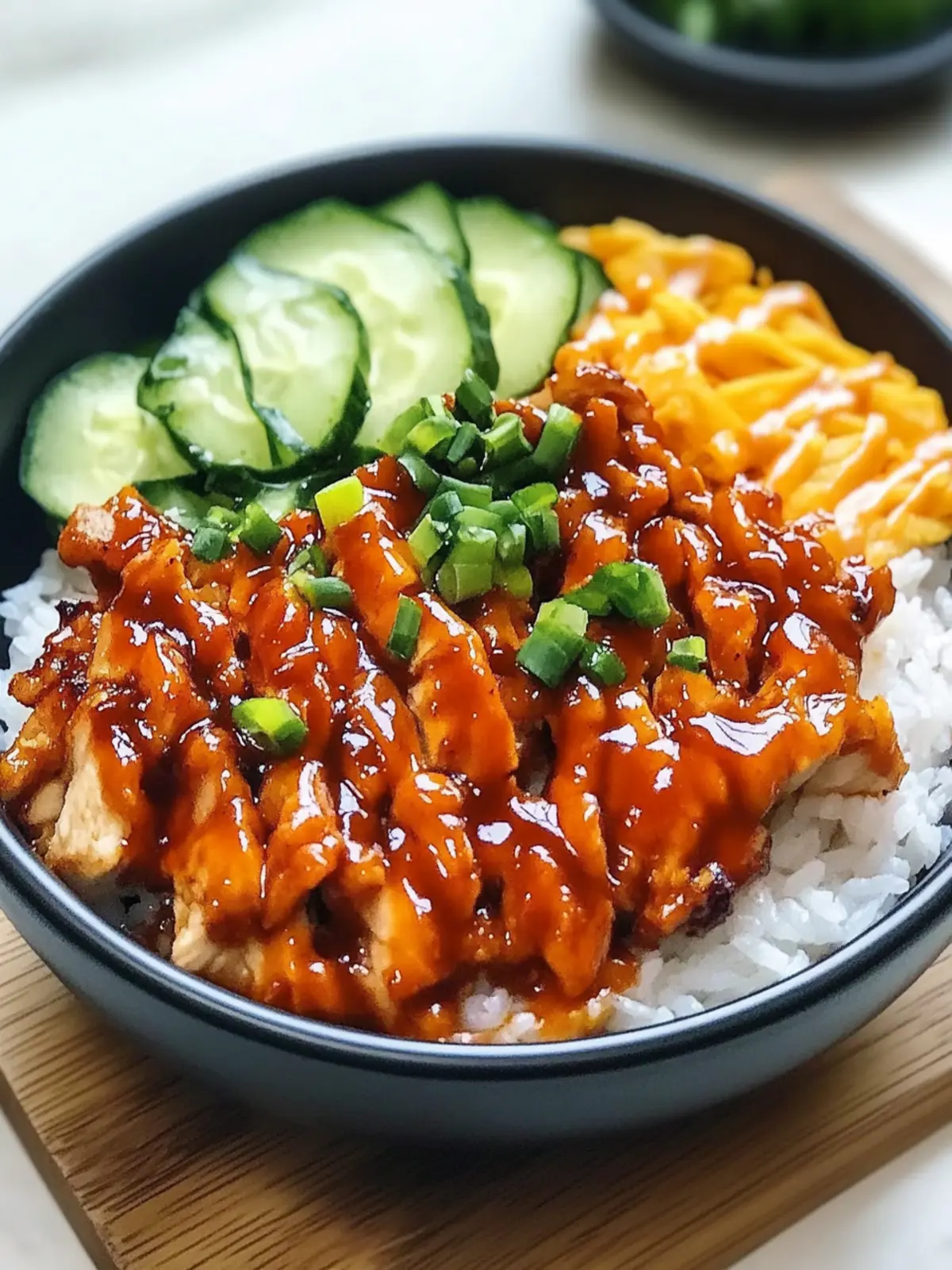 Korean Chicken Rice Bowls