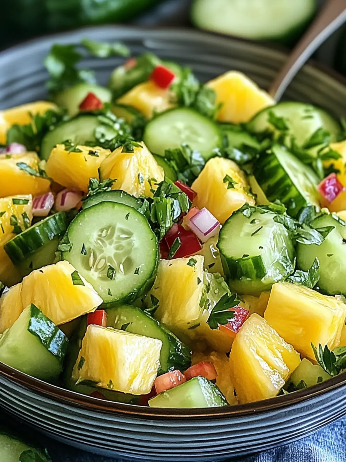 Pineapple Cucumber Salad: A Refreshing Twist for Any Meal 5 Pineapple Cucumber Salad