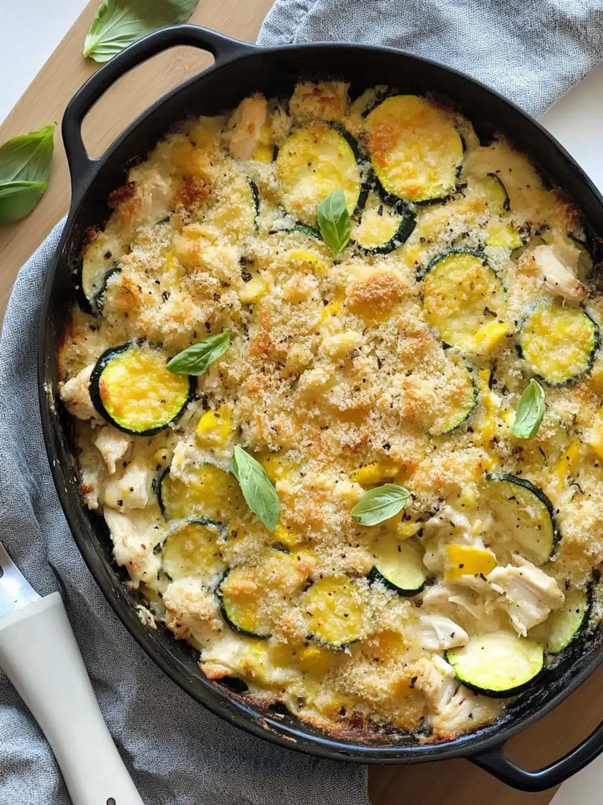 Chicken Zucchini Casserole