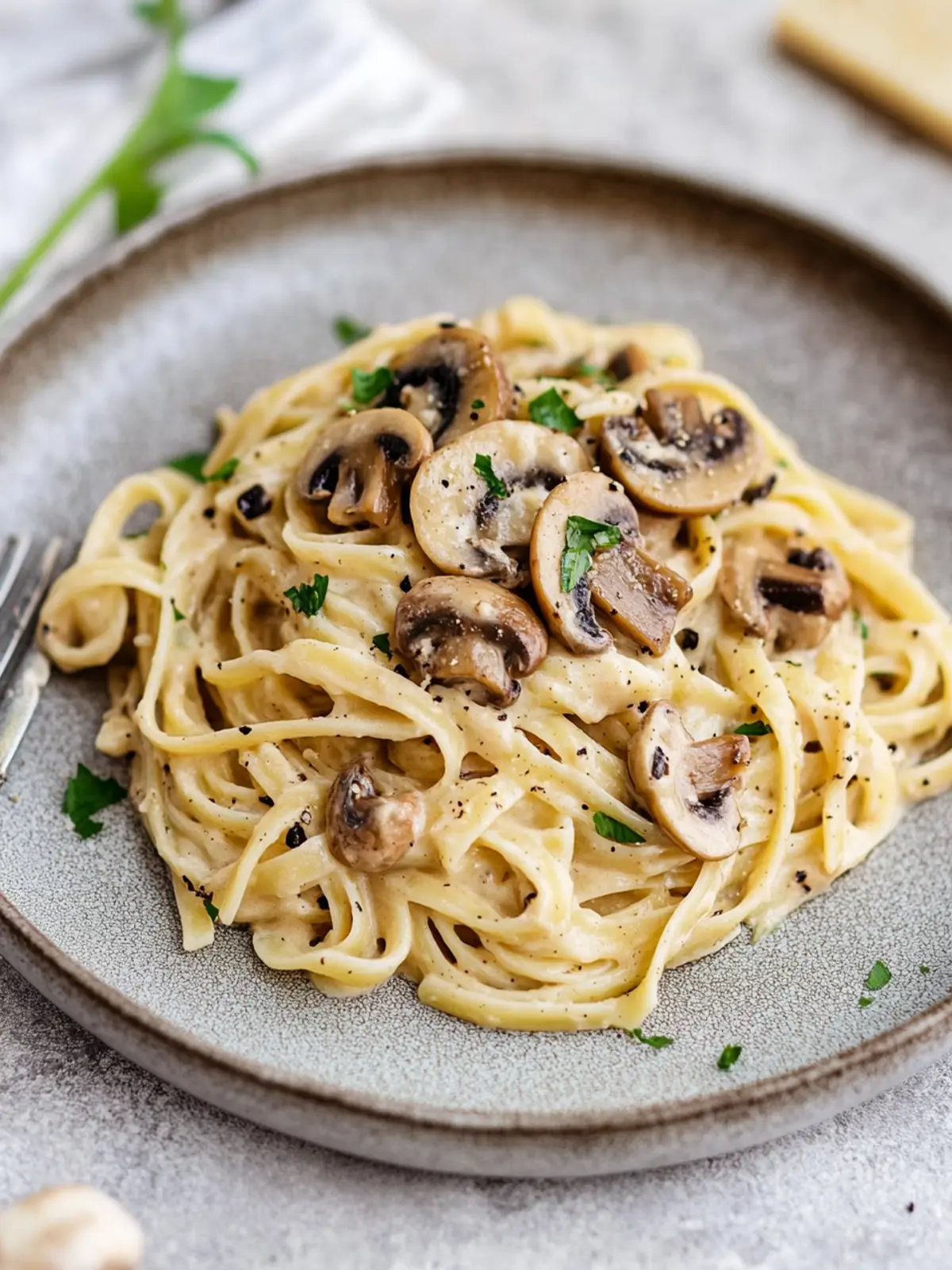 Creamy Vegan Mushroom Pasta: Your New Comfort Food Favorite 4 Creamy Vegan Mushroom Pasta