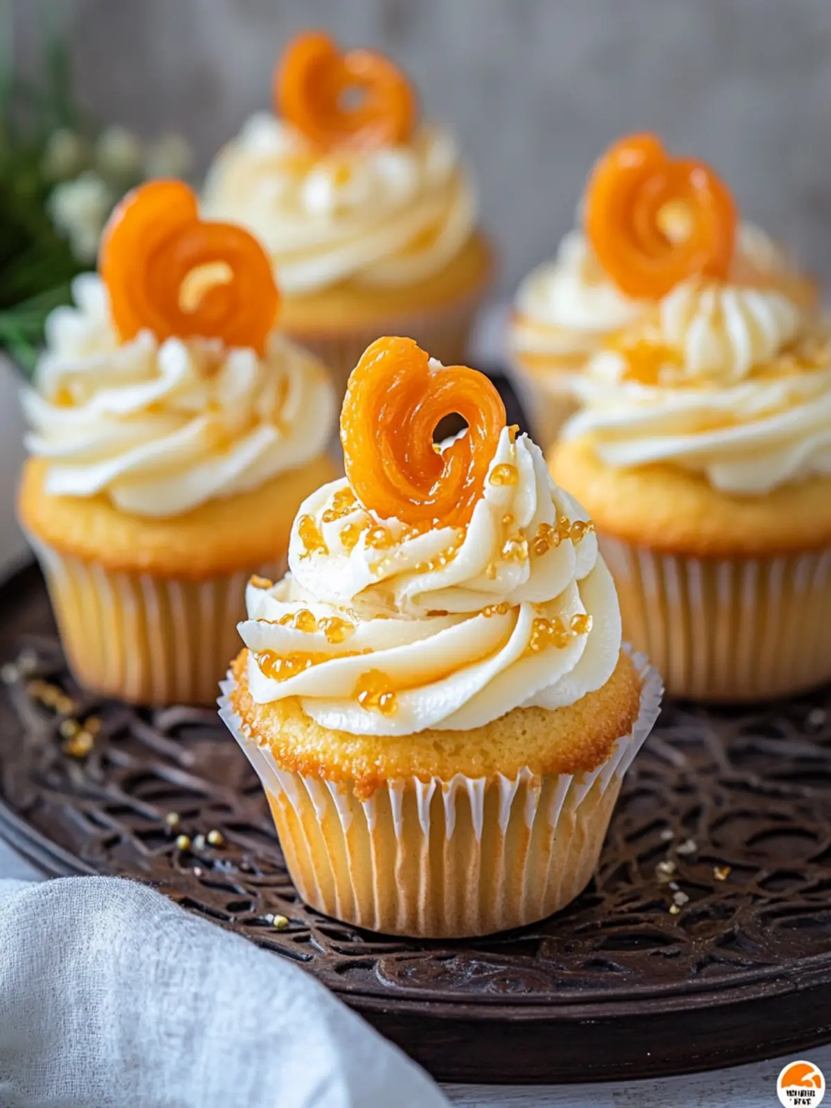 Delicious Rabdi Jalebi Cupcakes – Eggless Indian Fusion Treat 2 Rabdi Jalebi Cupcakes