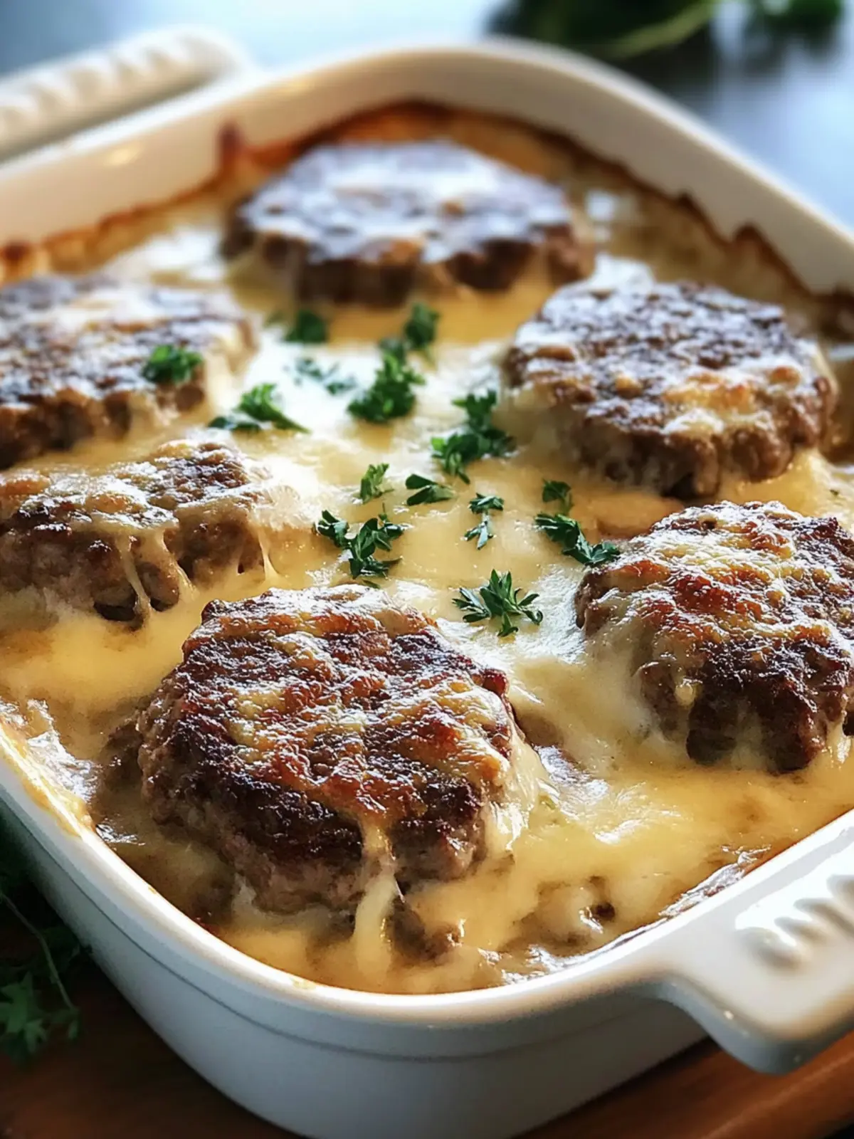 Hamburger Steak Bake
