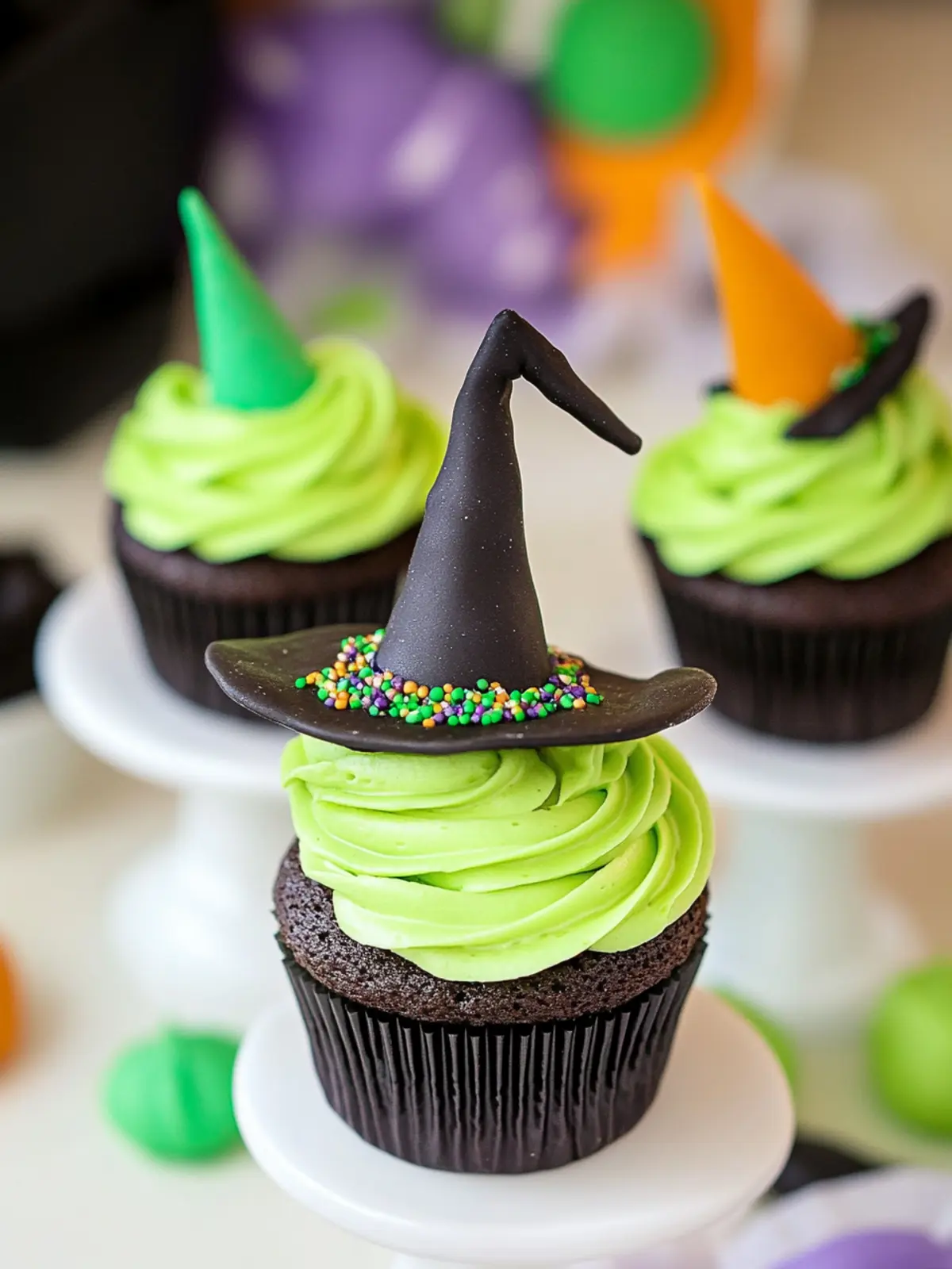 Wicked Witch Cupcakes: Fun and Easy Spooktacular Treats 3 Wicked Witch Cupcakes