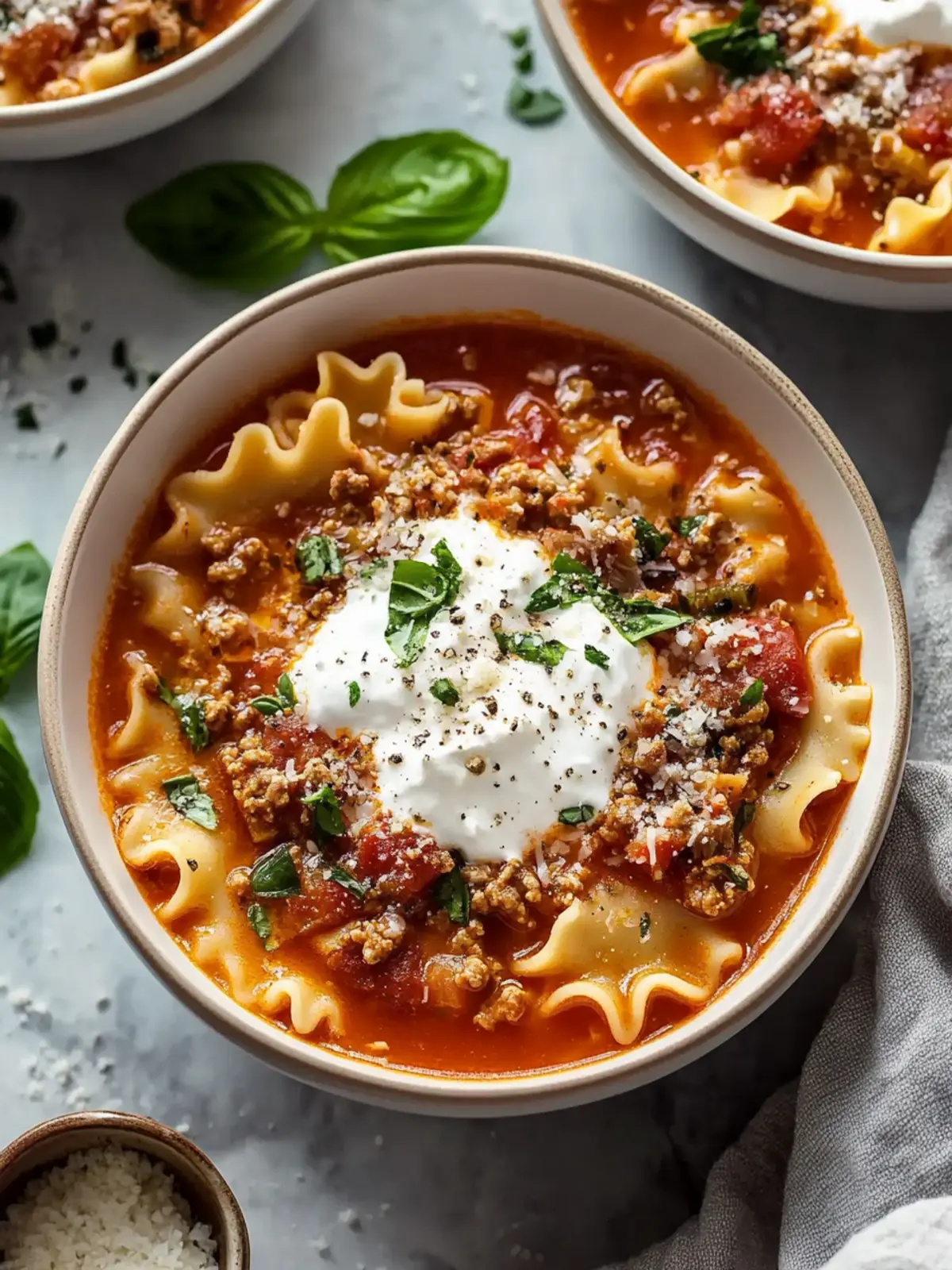 Cozy Up with Hearty Italian Lasagna Soup Tonight 5 Italian Lasagna Soup