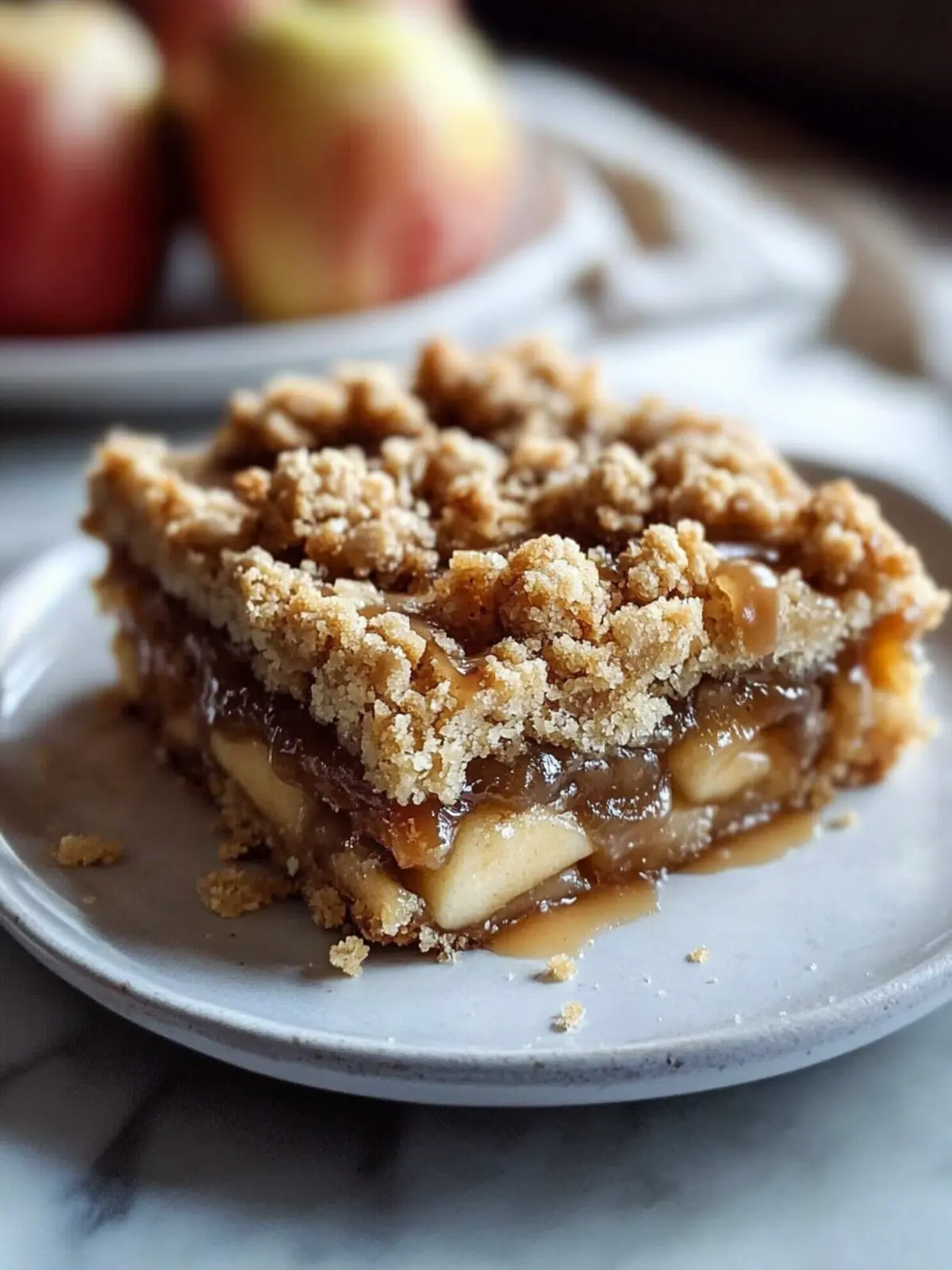 Salted Caramel Apple Crumble Bars: Your Perfect Fall Dessert 4 Salted Caramel Apple Crumble Bars
