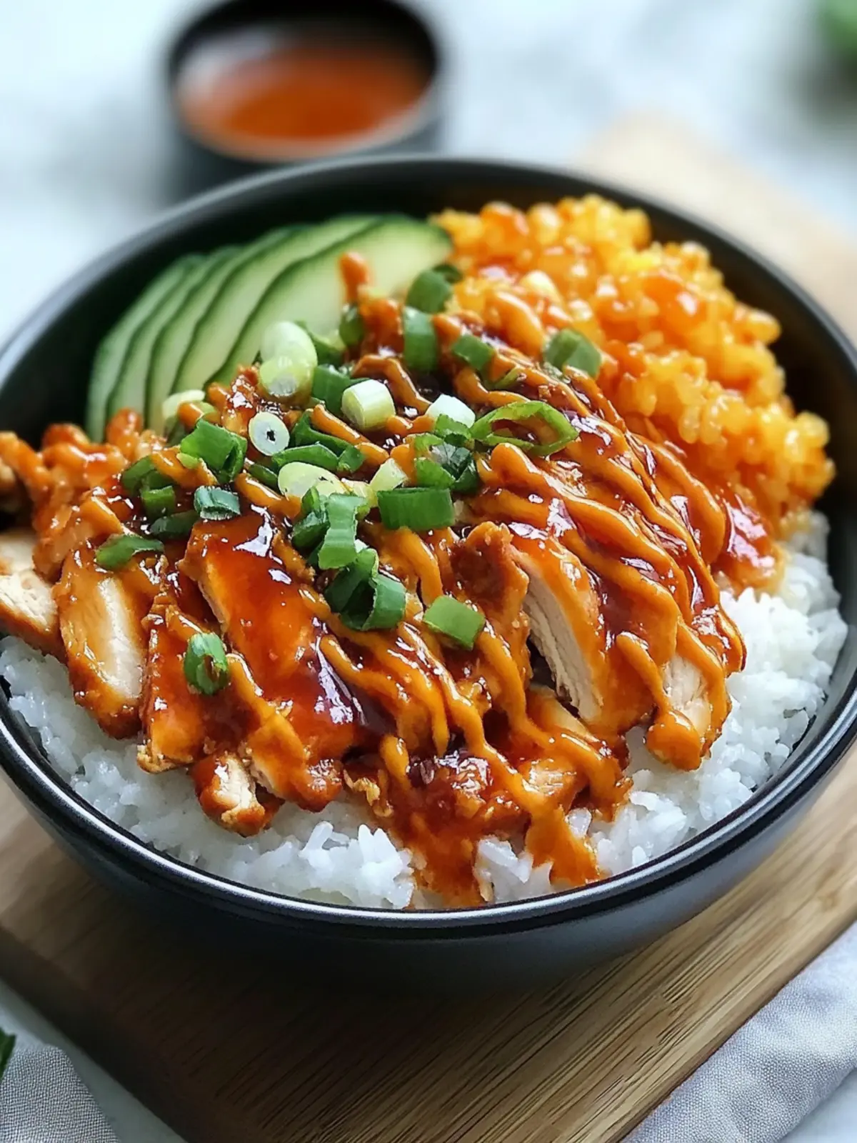 Korean Chicken Rice Bowls