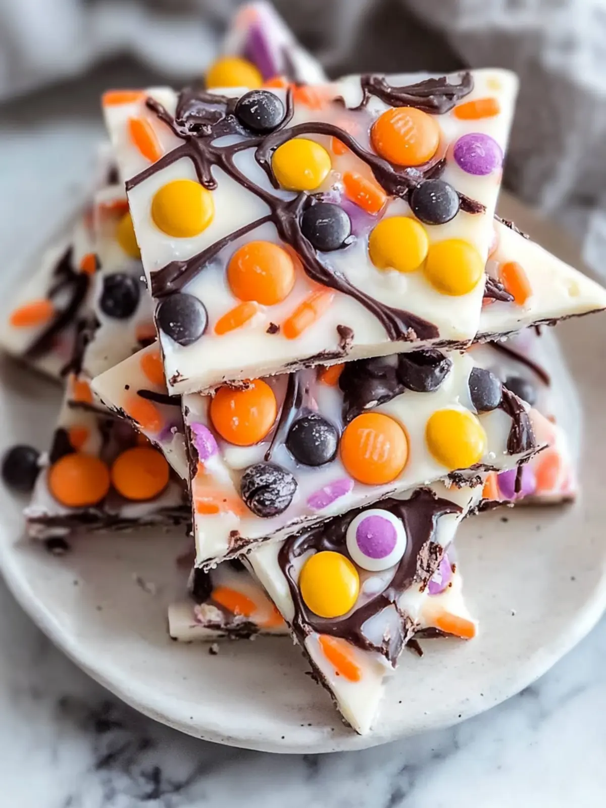 Tasty Halloween Candy Yogurt Bark: A Healthy Sweet Treat 3 Tasty Halloween Candy Yogurt Bark