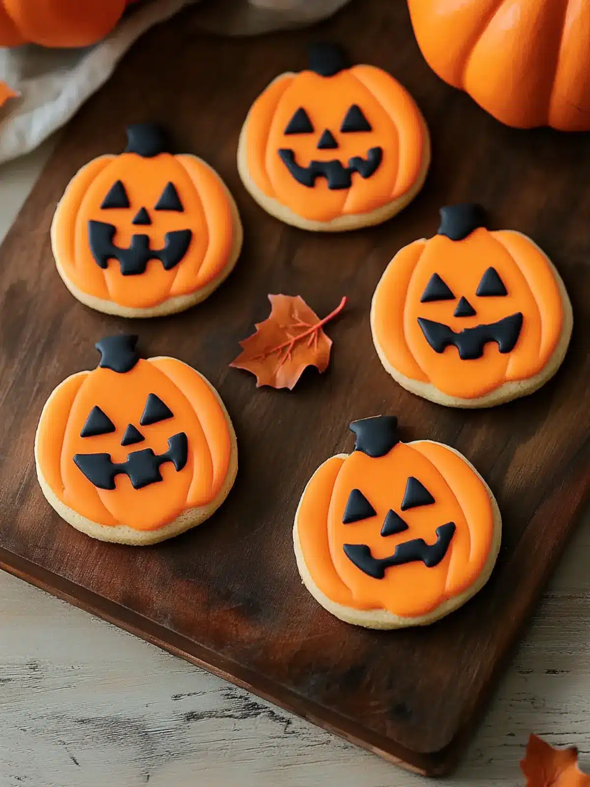 Irresistible Orange Halloween Pumpkin Cookies for Spooky Fun 3 Orange Halloween Pumpkin Cookies