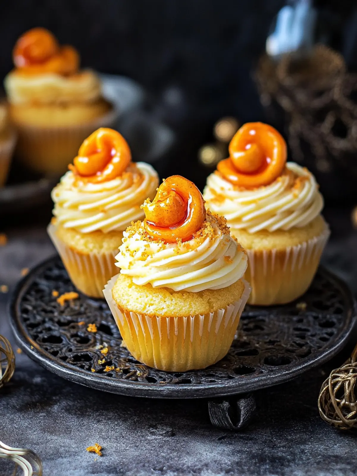Delicious Rabdi Jalebi Cupcakes – Eggless Indian Fusion Treat 4 Rabdi Jalebi Cupcakes