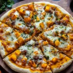 Savory Pumpkin Pizza with Havarti and Caramelized Onions Delight 9 Savory Pumpkin Pizza with Havarti and Caramelized Onions