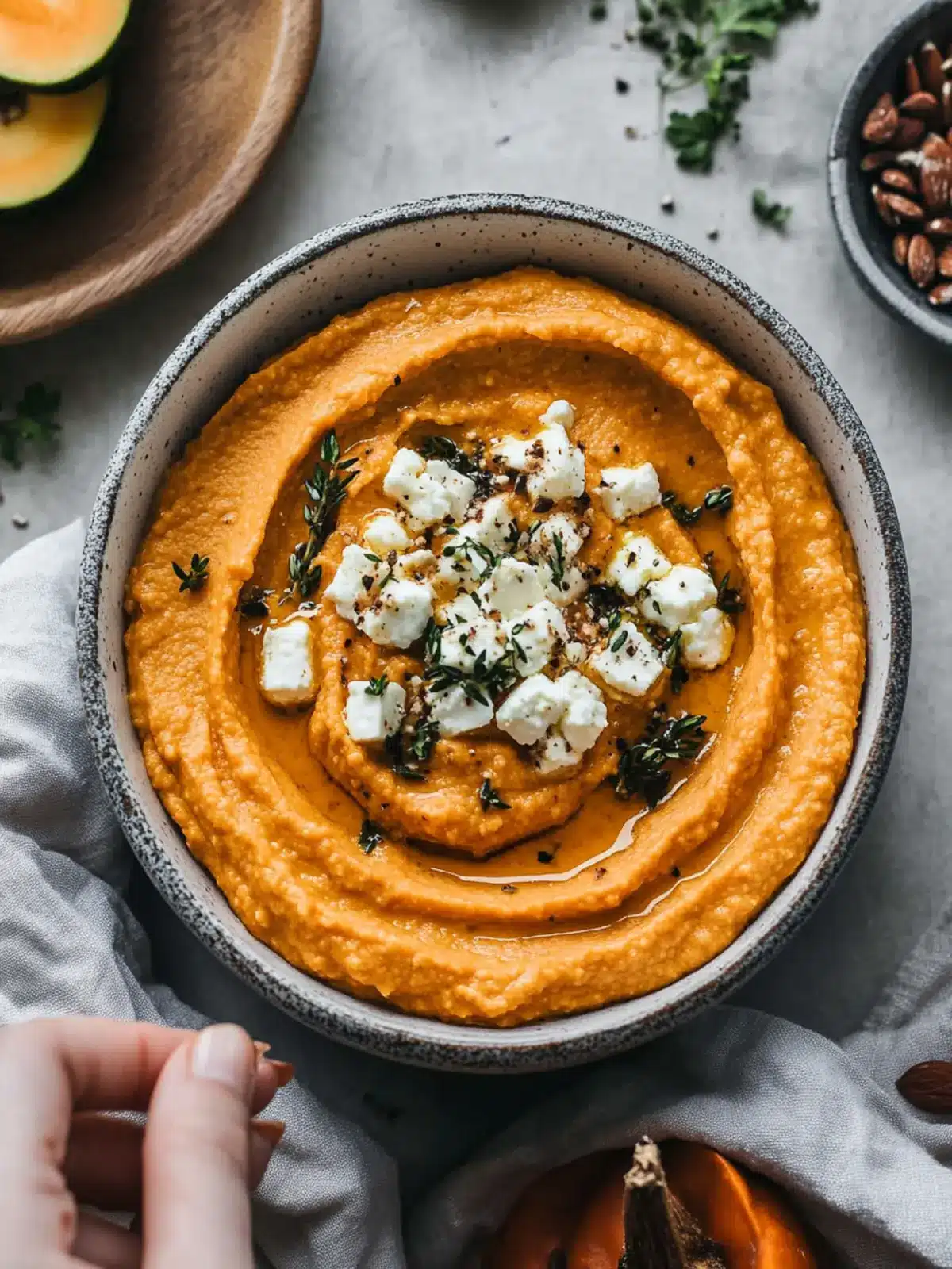 Pumpkin Whipped Feta Dip: A Cozy Fall Flavor Boost 5 Pumpkin Whipped Feta Dip