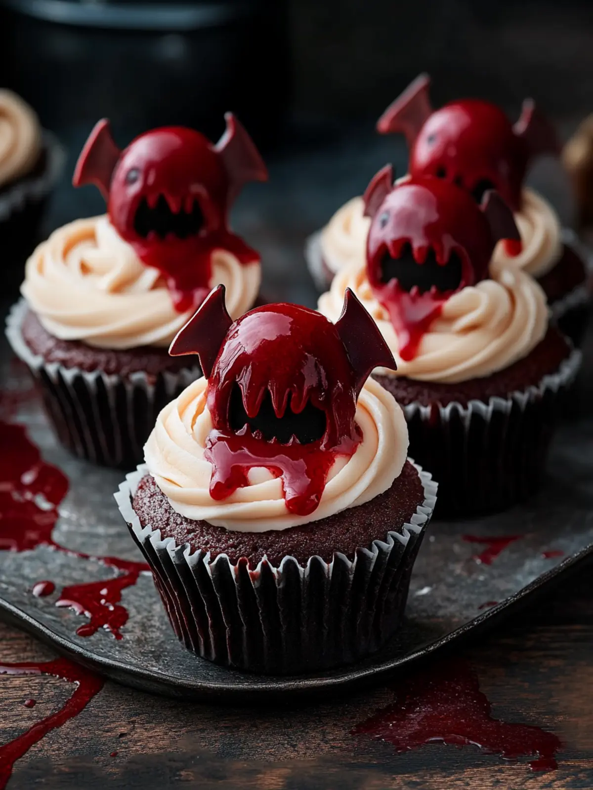 Vampire Bite Halloween Cupcakes That Wow Your Guests 4 Vampire Bite Halloween Cupcakes