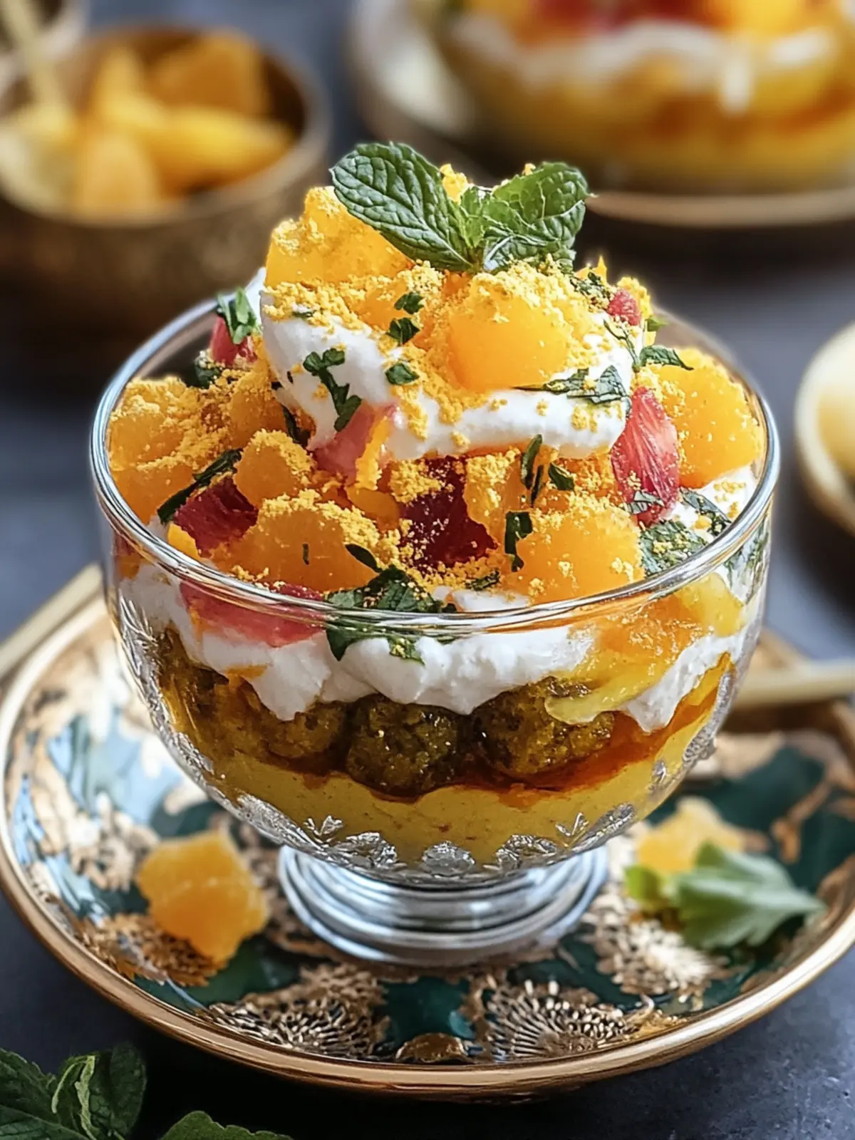 Zesty Orange Dahi Vada Layer Chaat for a Vibrant Feast 2 Zesty Orange Dahi Vada Layer Chaat
