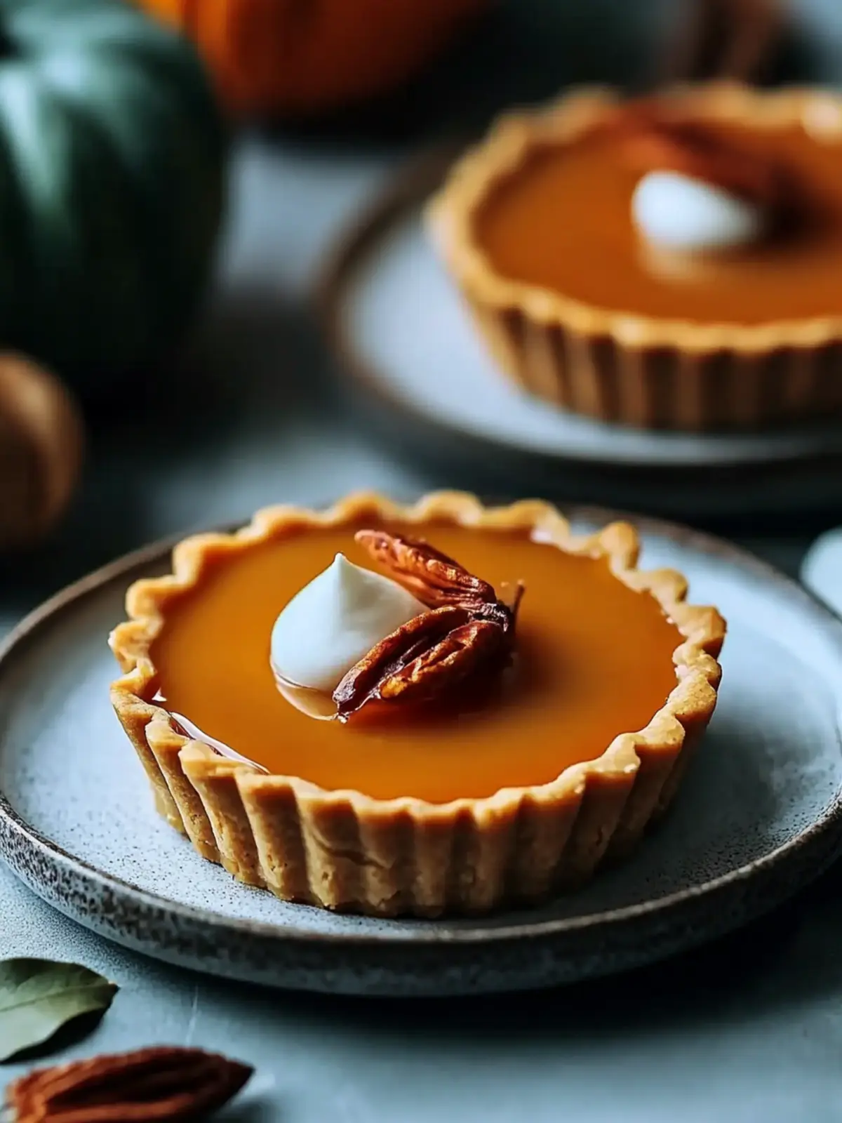 Pumpkin Spice Caramel Tarts: Fall's Irresistible Sweet Treat 2 Pumpkin Spice Caramel Tarts